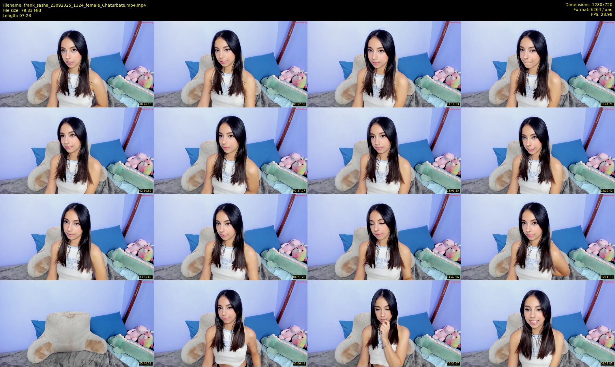 frank_sasha — 8 minute Chaturbate couple cam show recording, 720p, Sep 23, 2025