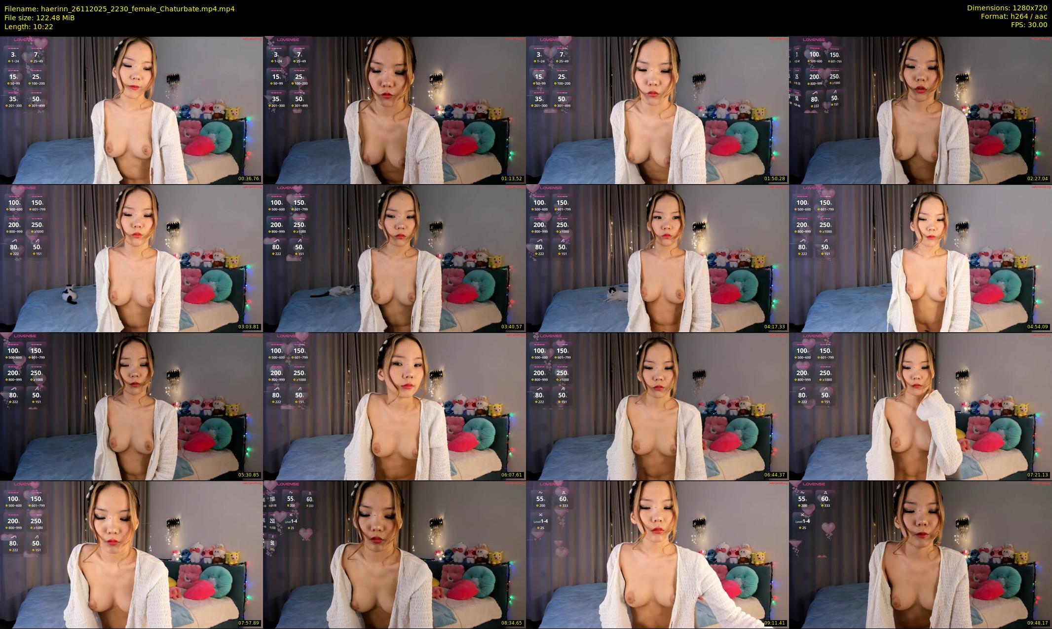 haerinn — 11 minute Chaturbate female cam show recording, 720p, Nov 26, 2025