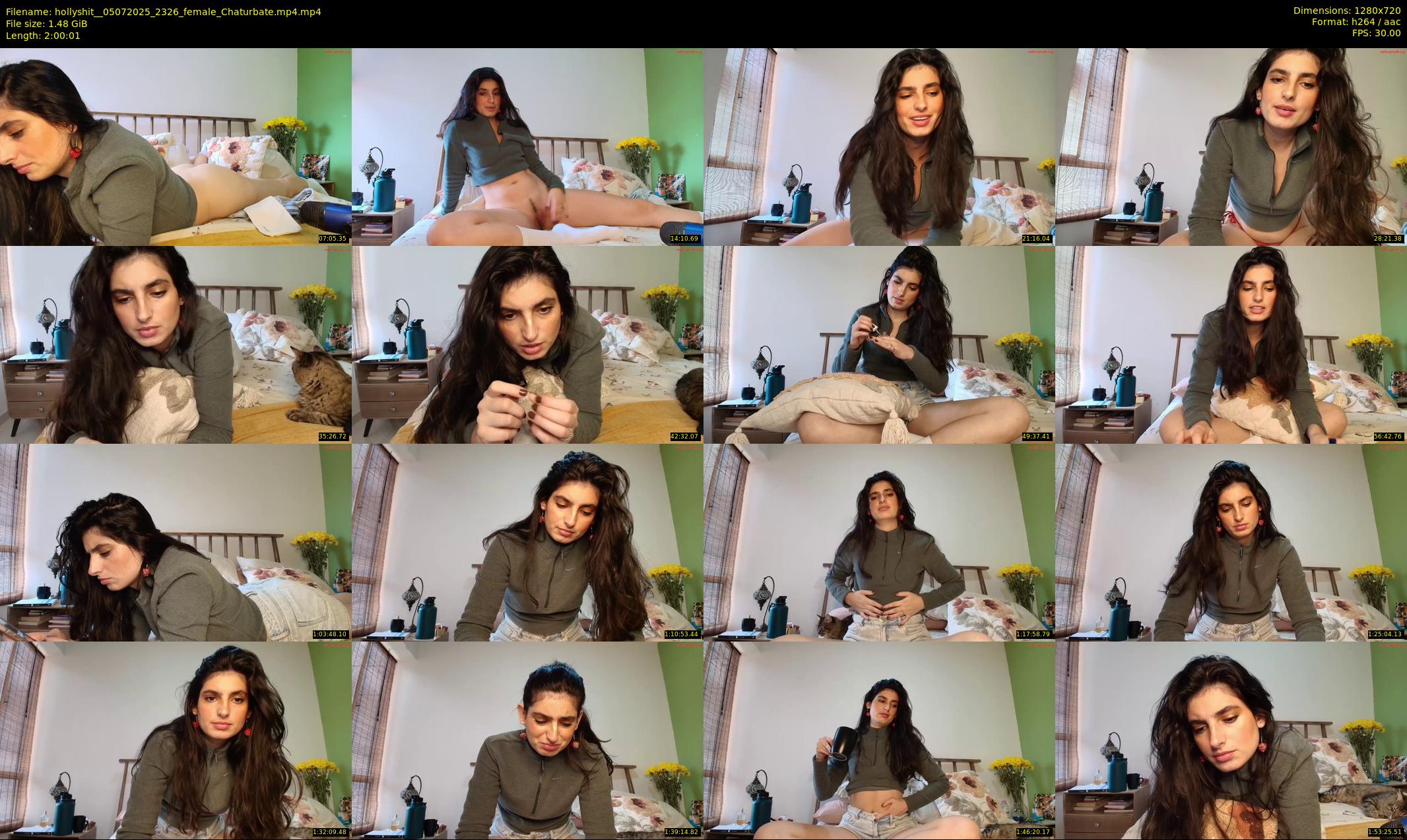 hollyshit_ — 121 minute Chaturbate female cam show recording, 720p, Jul 5, 2025