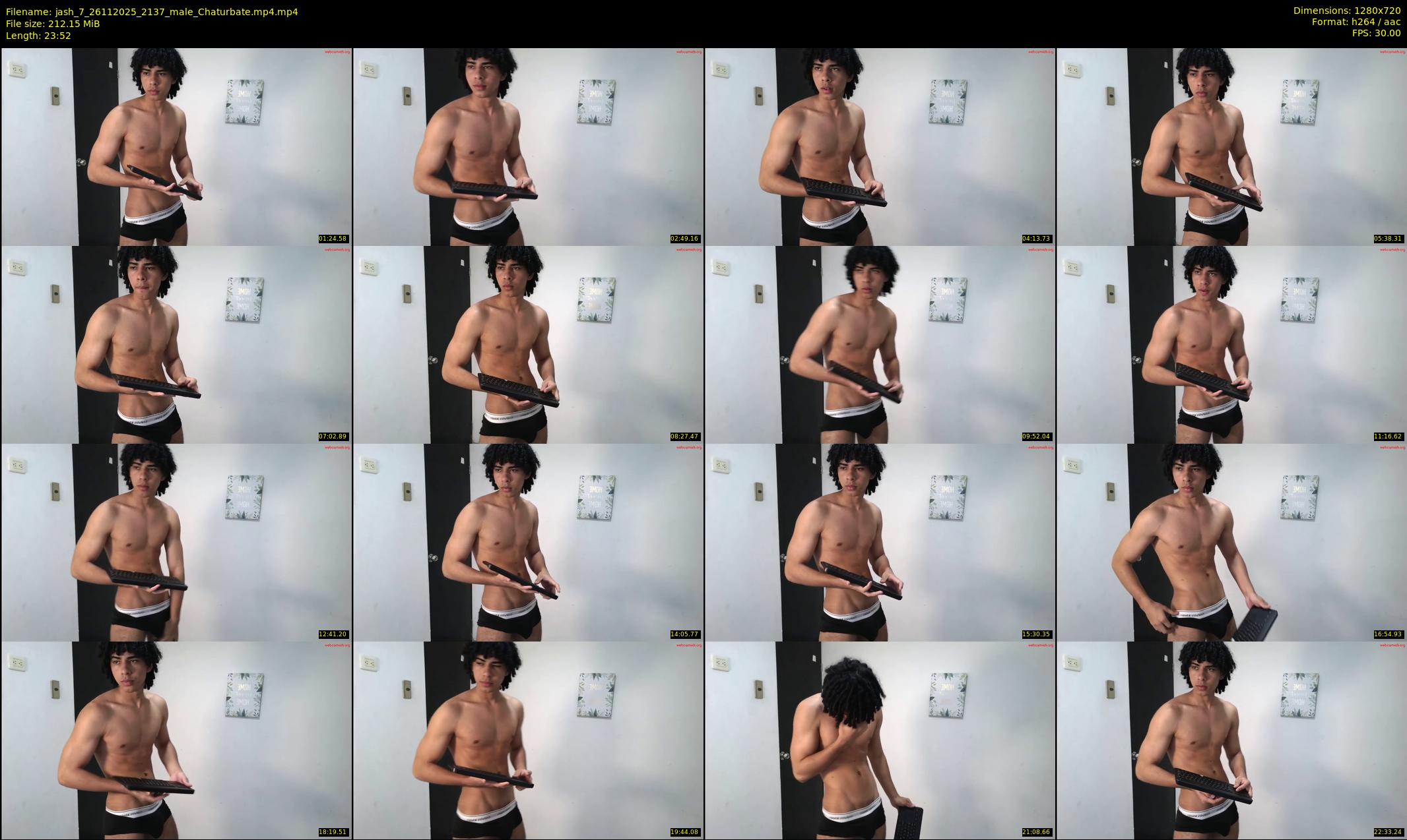 jash_7 — 24 minute Chaturbate male cam show recording, 720p, Nov 26, 2025