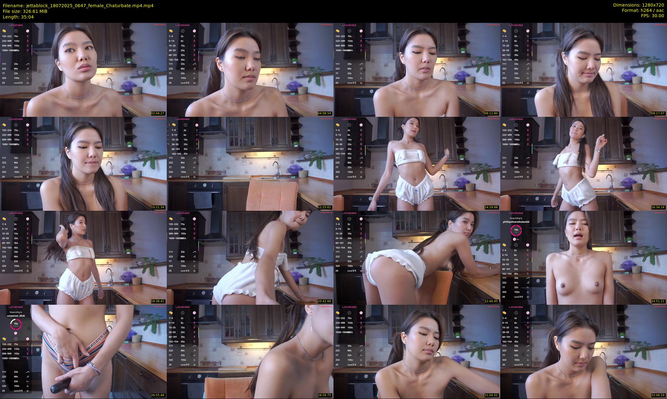 jettablock — 36 minute Chaturbate female cam show recording, 720p, Jul 18, 2025