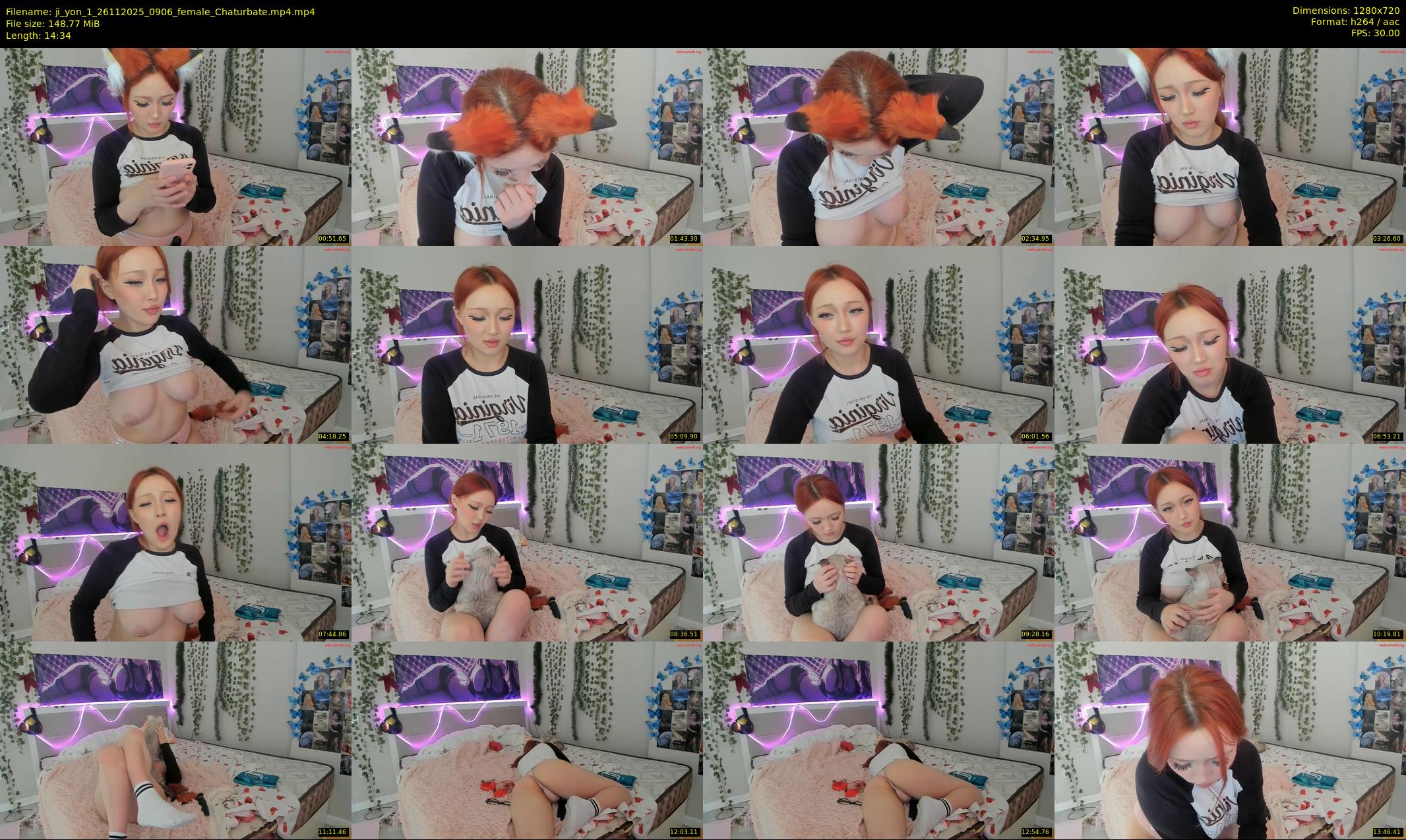 ji_yon_1 — 15 minute Chaturbate female cam show recording, 720p, Nov 26, 2025