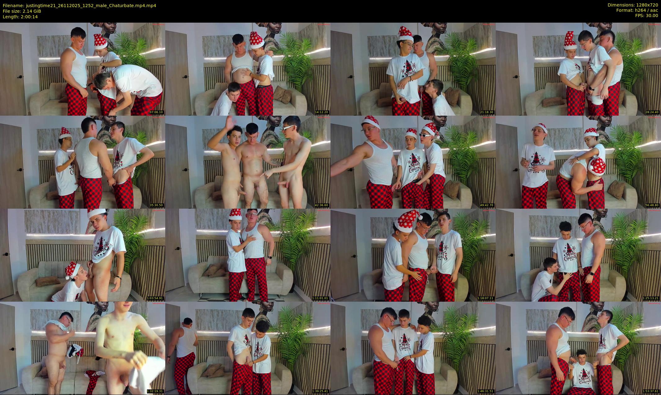 justingtime21 — 121 minute Chaturbate male cam show recording, 720p, Nov 26, 2025