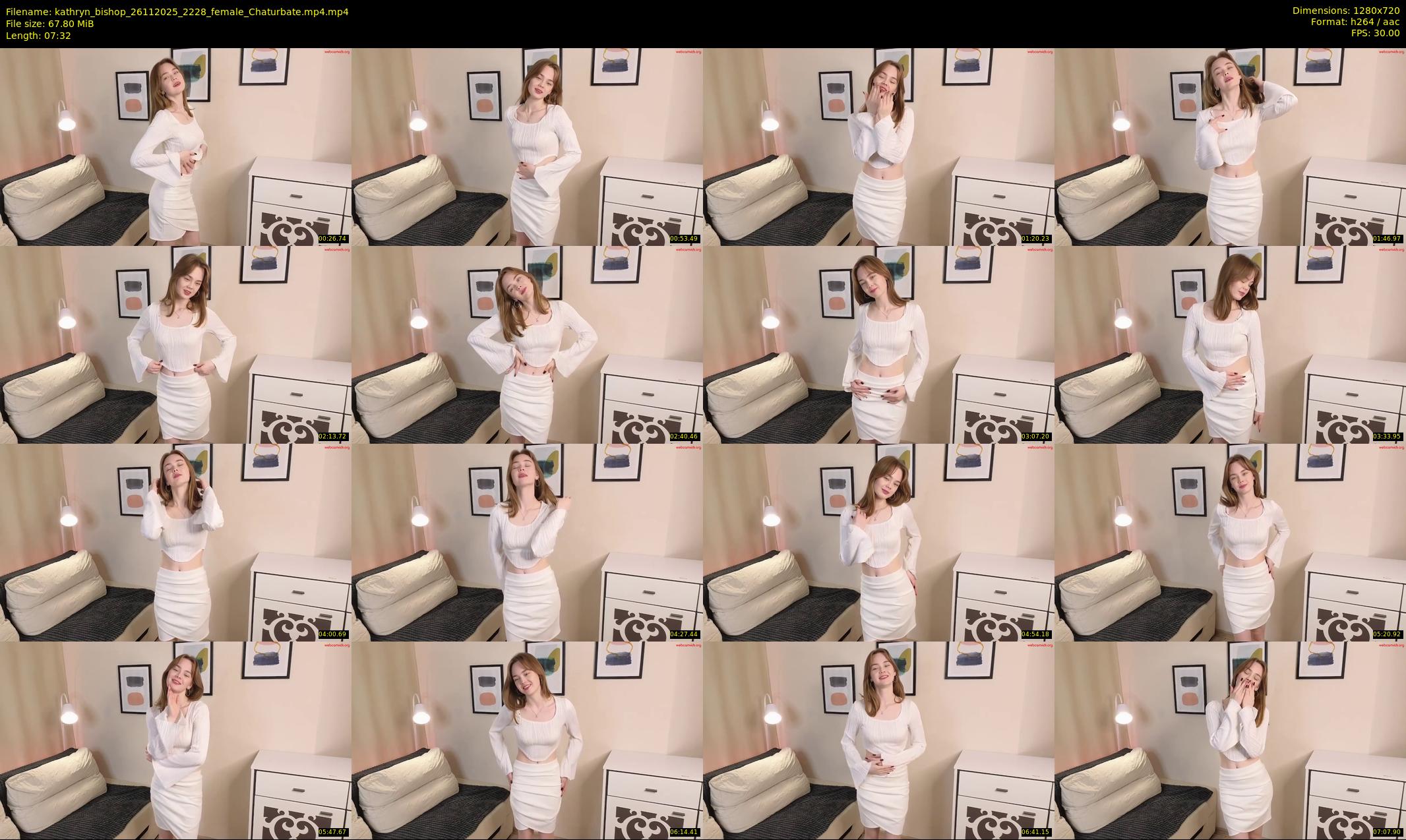 kathryn_bishop — 8 minute Chaturbate female cam show recording, 720p, Nov 26, 2025