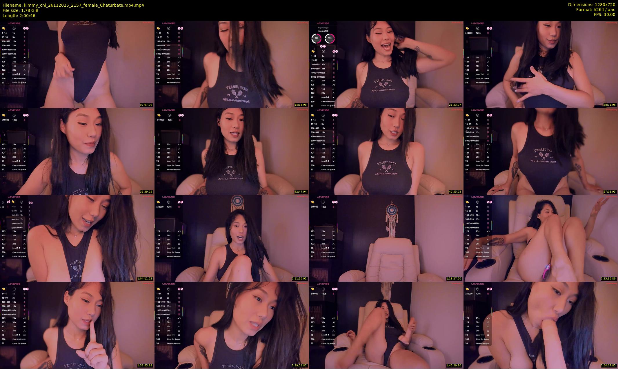 kimmy_chi — 121 minute Chaturbate female cam show recording, 720p, Nov 26, 2025