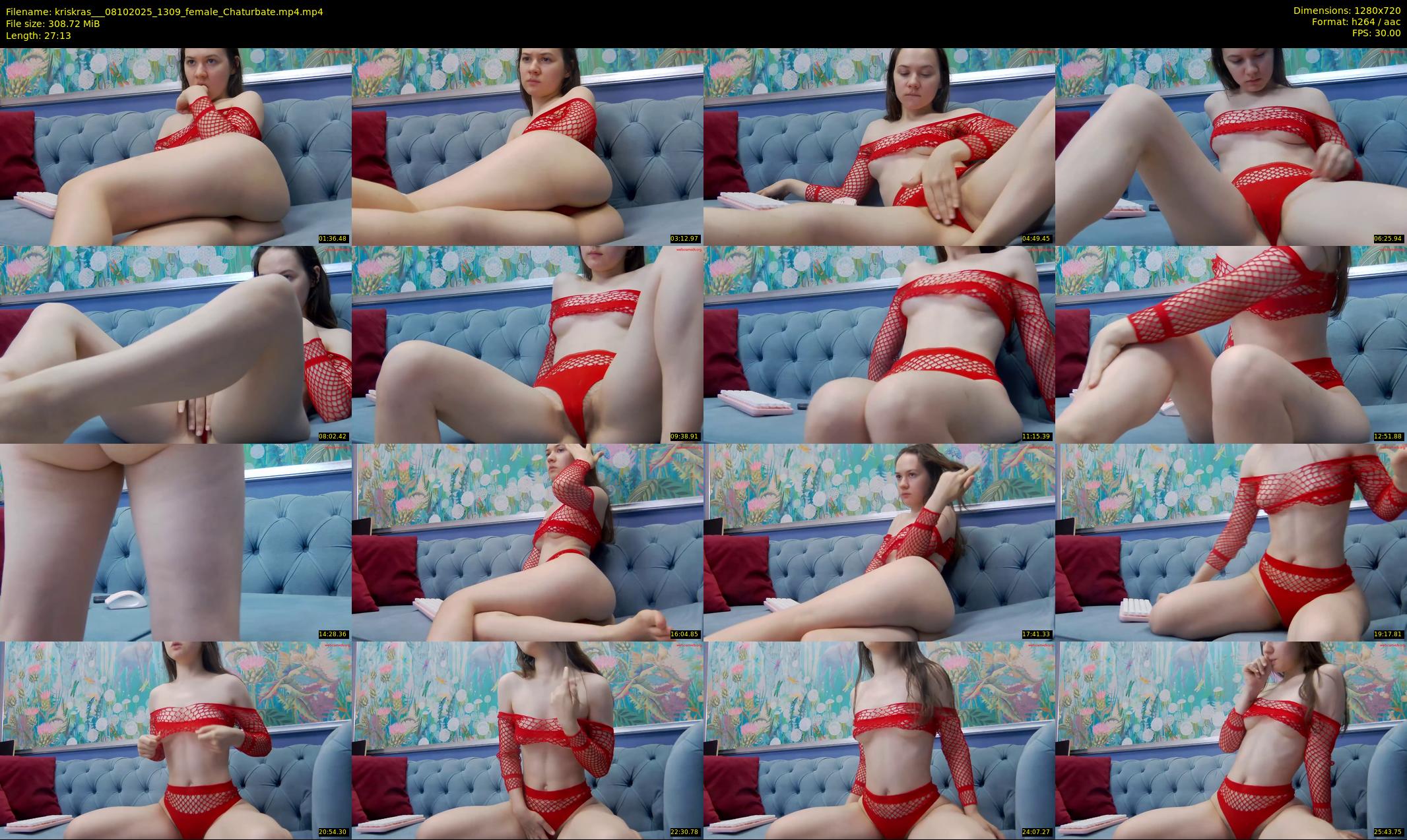 kriskras__ — 28 minute Chaturbate female cam show recording, 720p, Oct 8, 2025