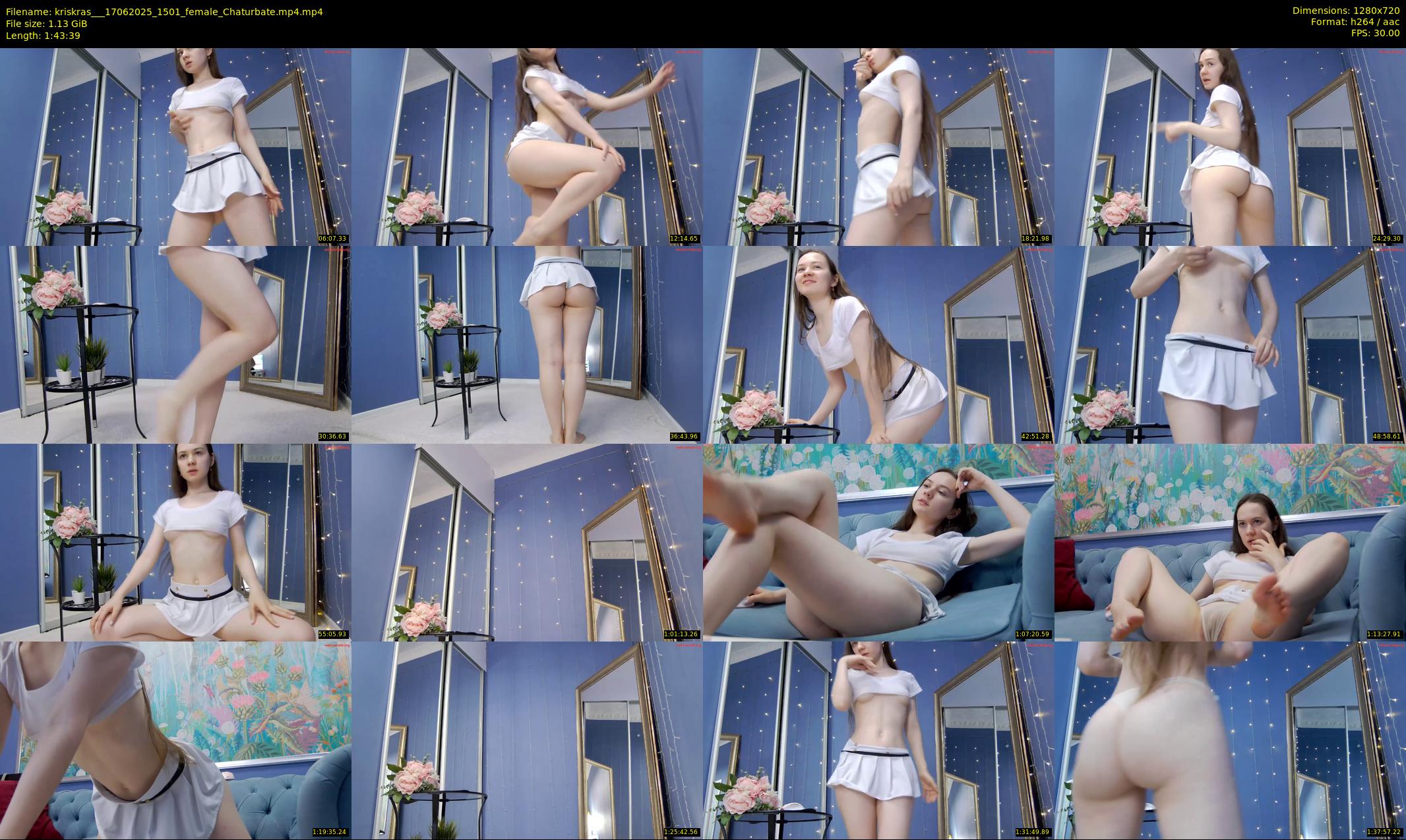 kriskras__ — 104 minute Chaturbate female cam show recording, 720p, Jun 17, 2025