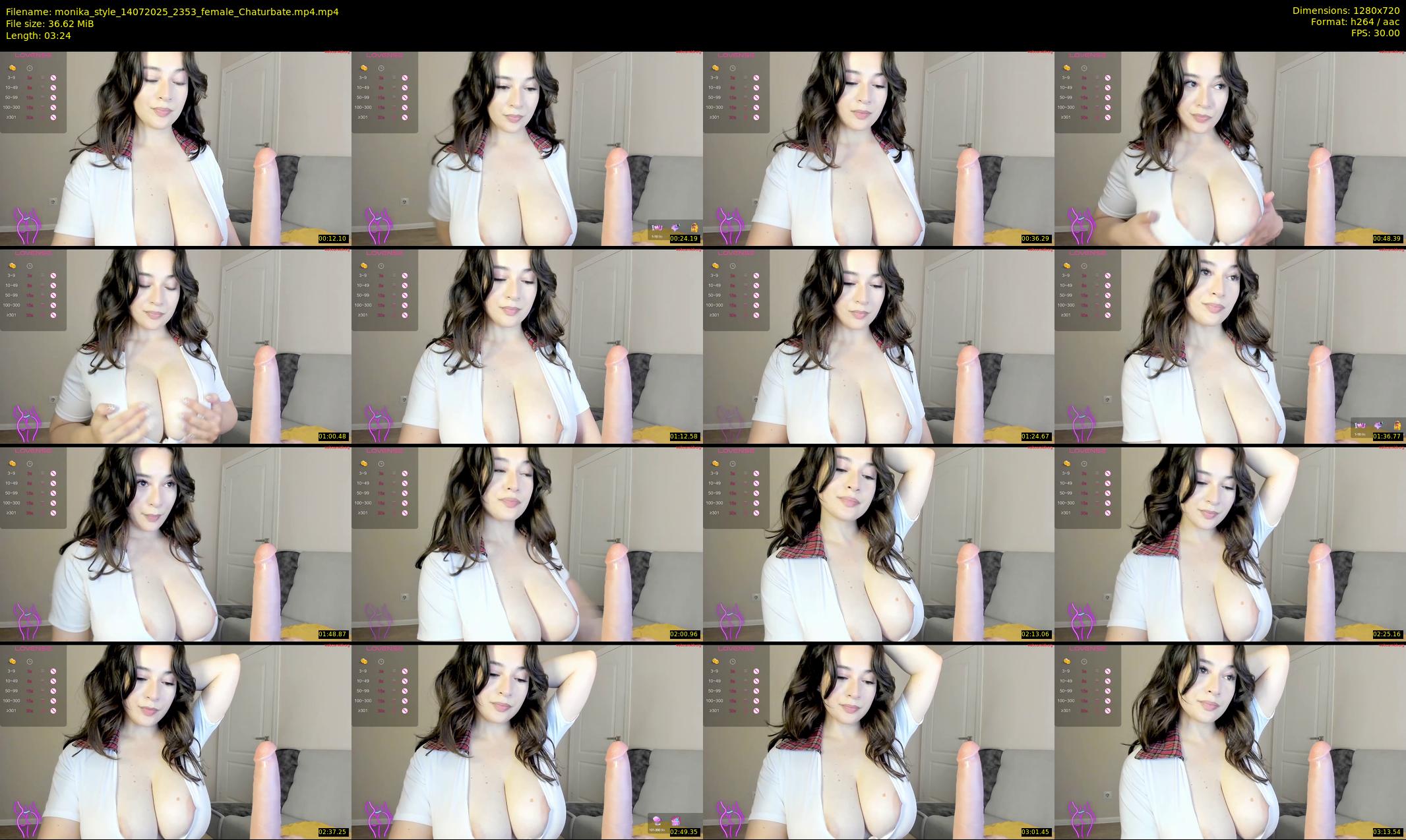 monika_style — 4 minute Chaturbate female cam show recording, 720p, Jul 14, 2025