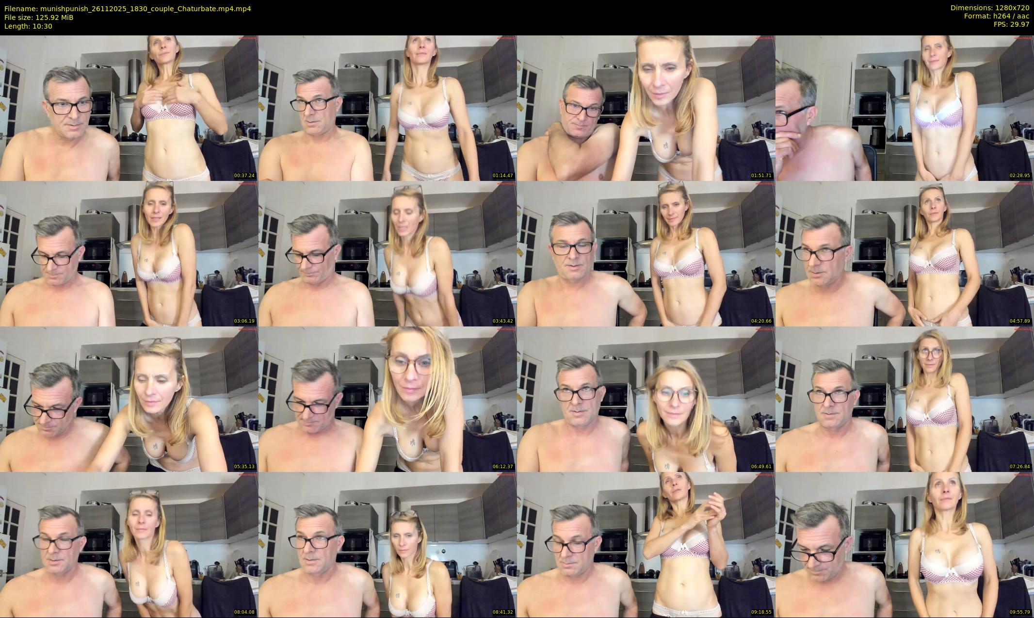 munishpunish — 11 minute Chaturbate couple cam show recording, 720p, Nov 26, 2025