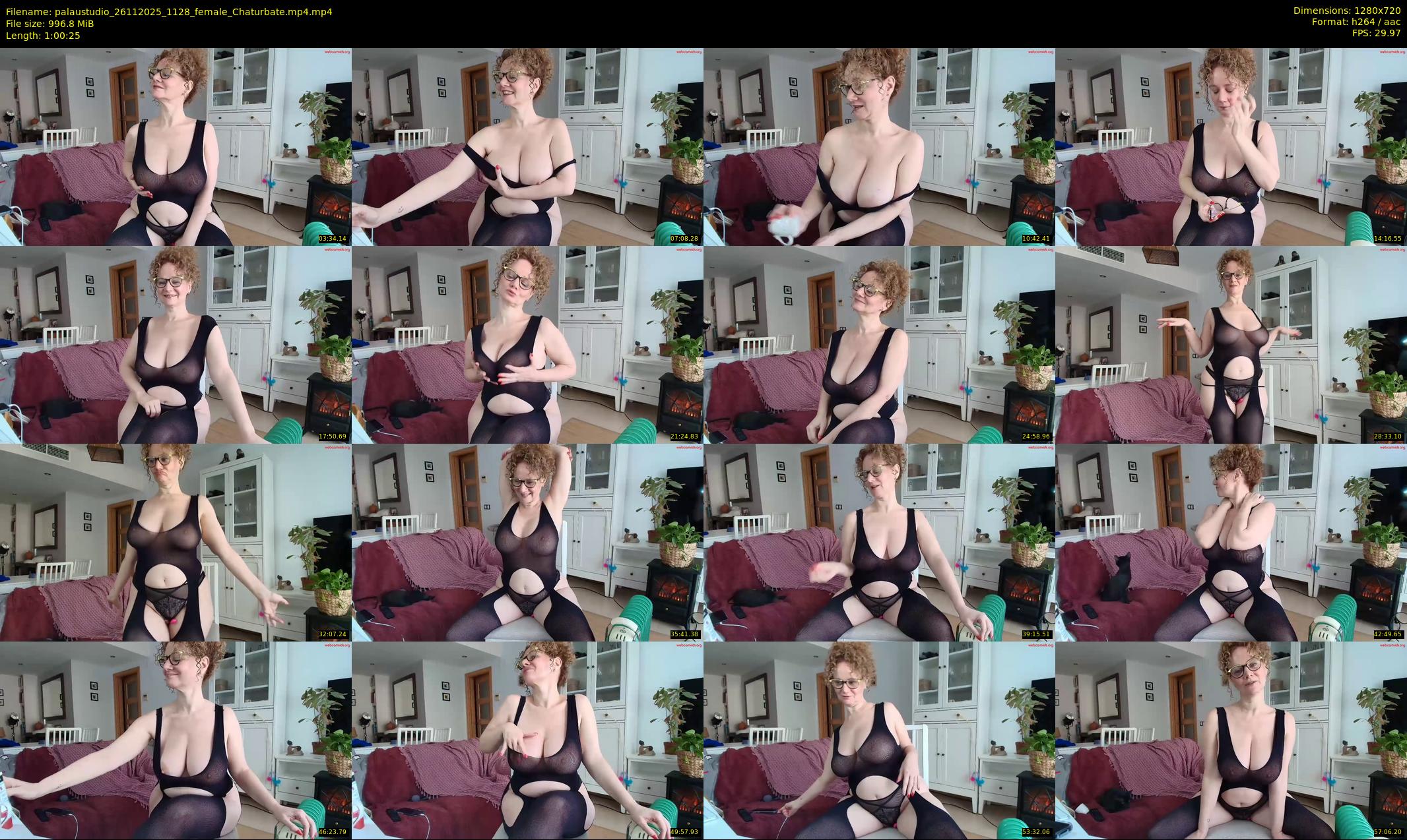 palaustudio — 61 minute Chaturbate female cam show recording, 720p, Nov 26, 2025