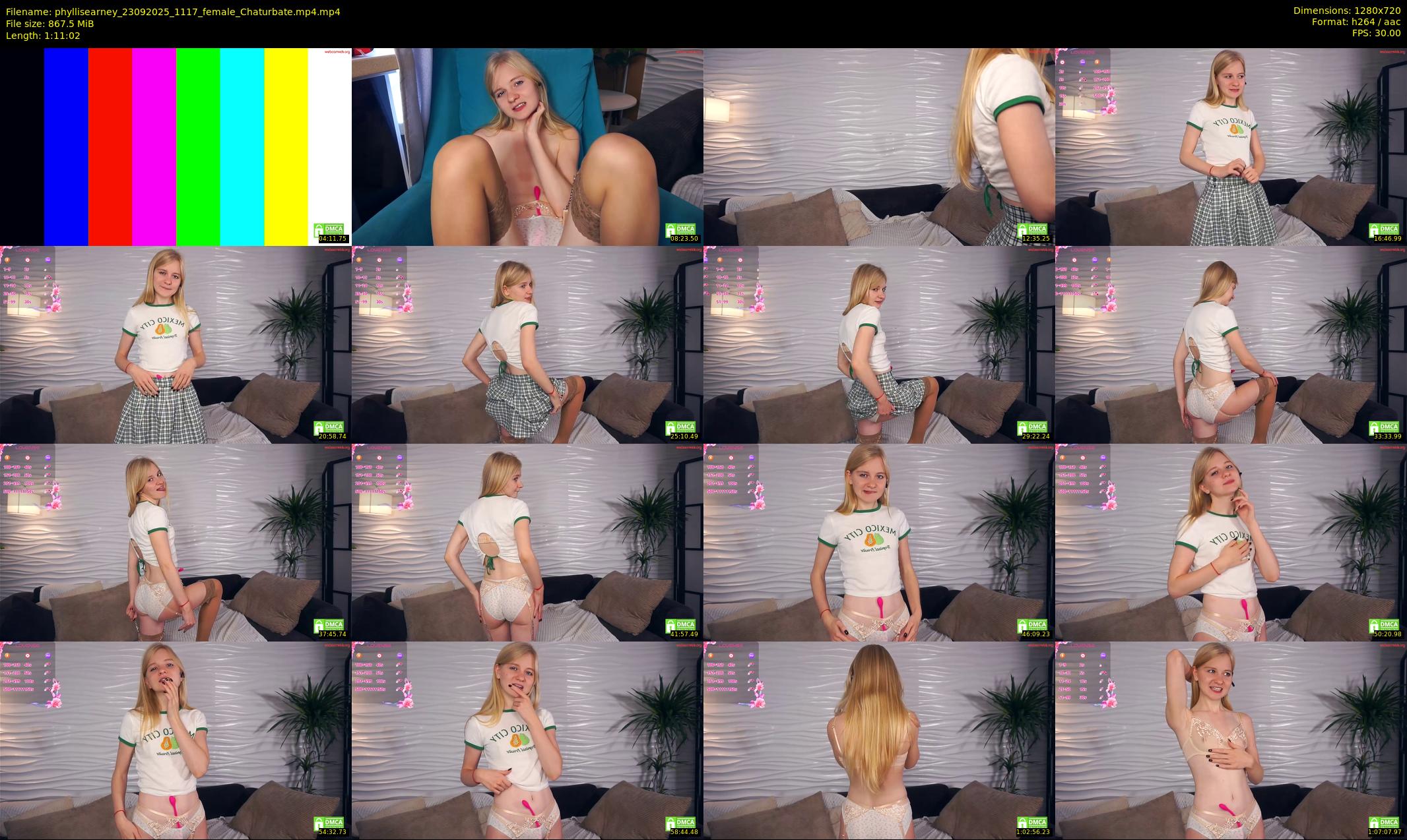 phyllisearney — 72 minute Chaturbate female cam show recording, 720p, Sep 23, 2025