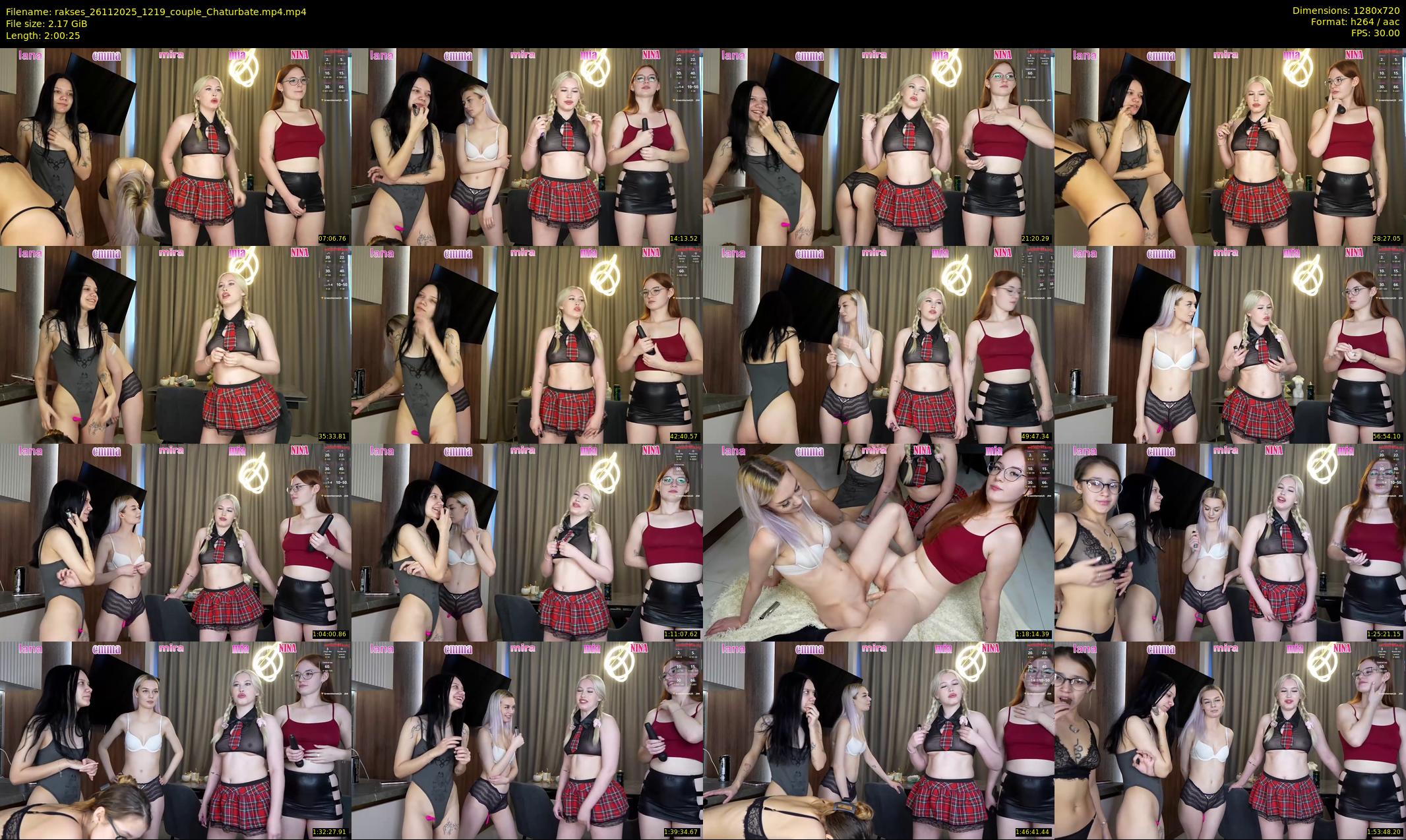 rakses — 121 minute Chaturbate couple cam show recording, 720p, Nov 26, 2025