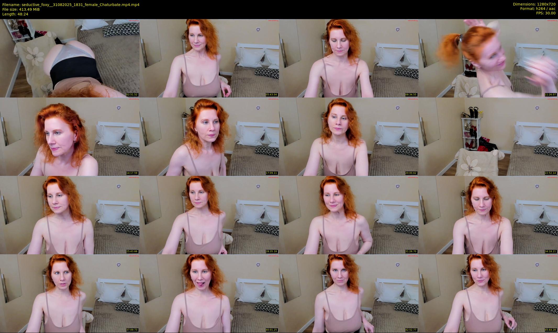 seductive_foxy_ — 49 minute Chaturbate female cam show recording, 720p, Aug 31, 2025
