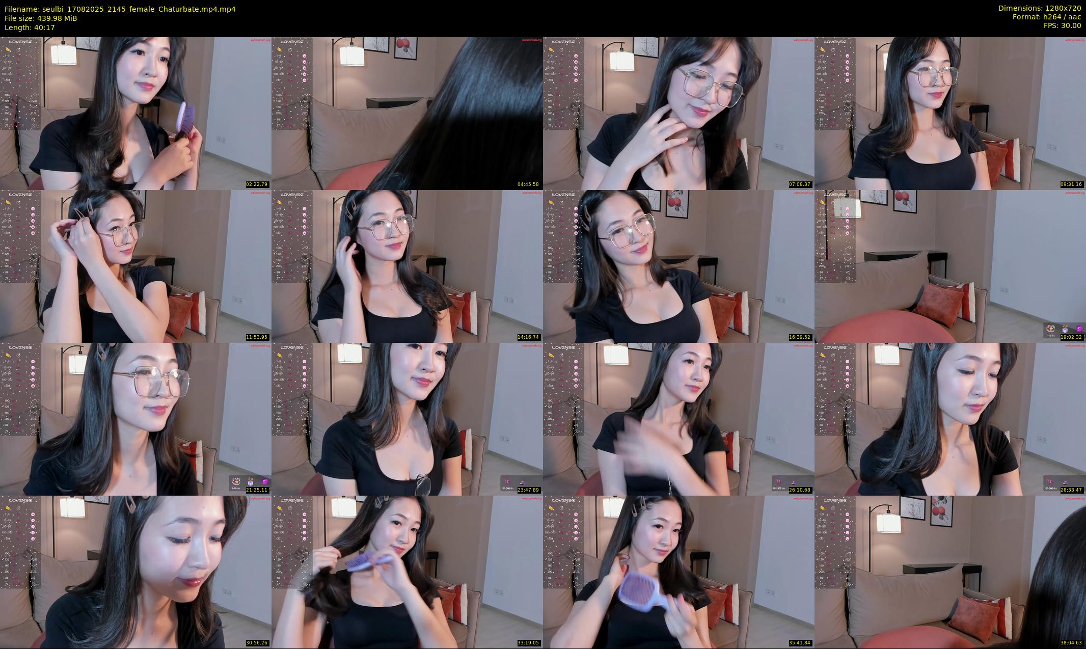 seulbi — 41 minute Chaturbate female cam show recording, 720p, Aug 17, 2025