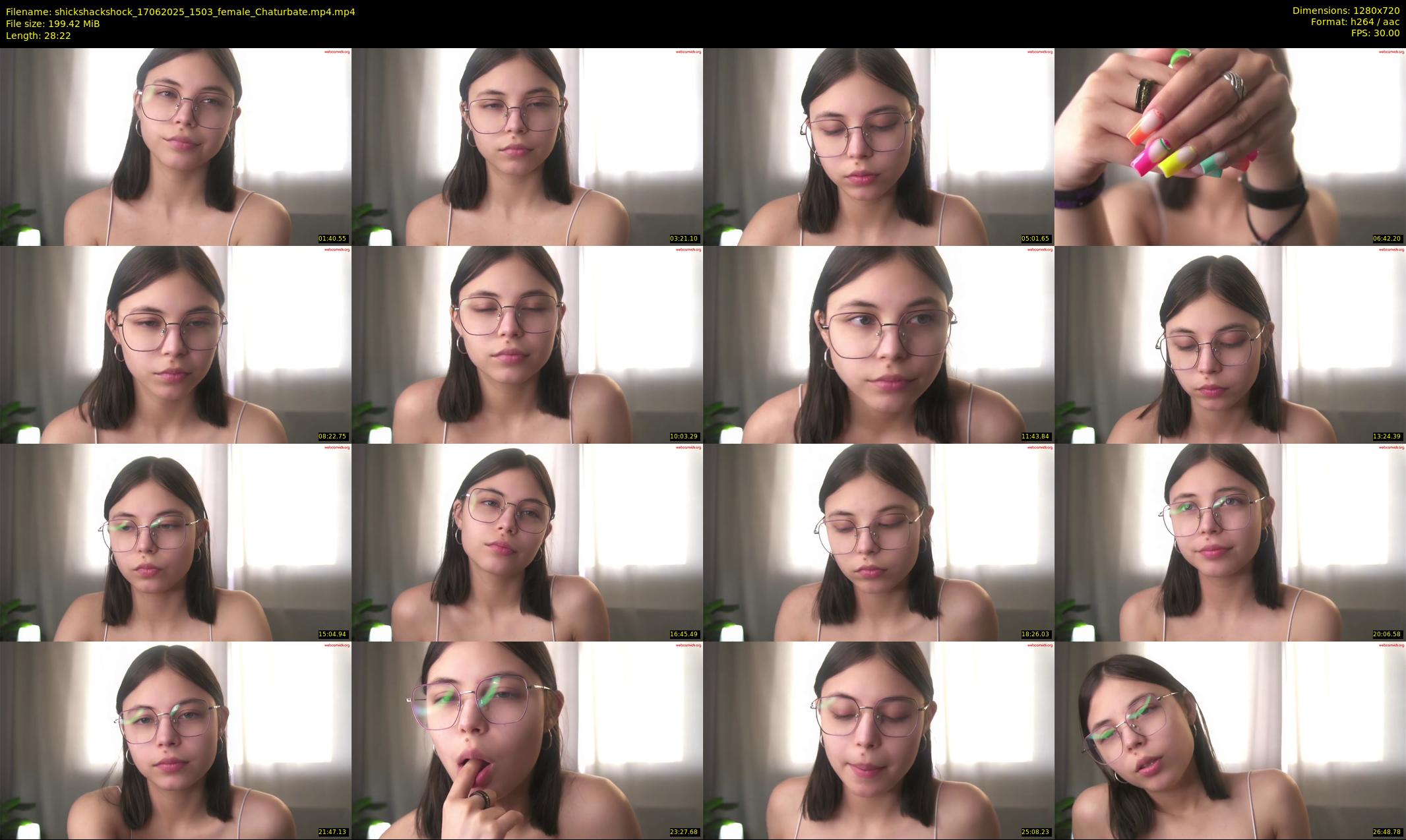 shickshackshock — 29 minute Chaturbate female cam show recording, 720p, Jun 17, 2025