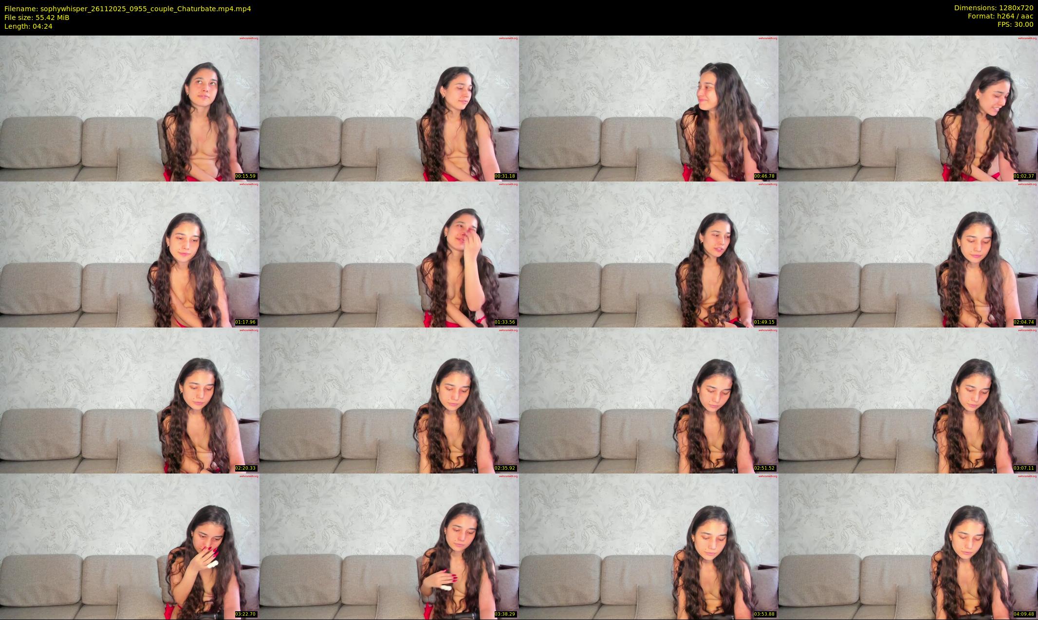 sophywhisper — 5 minute Chaturbate couple cam show recording, 720p, Nov 26, 2025