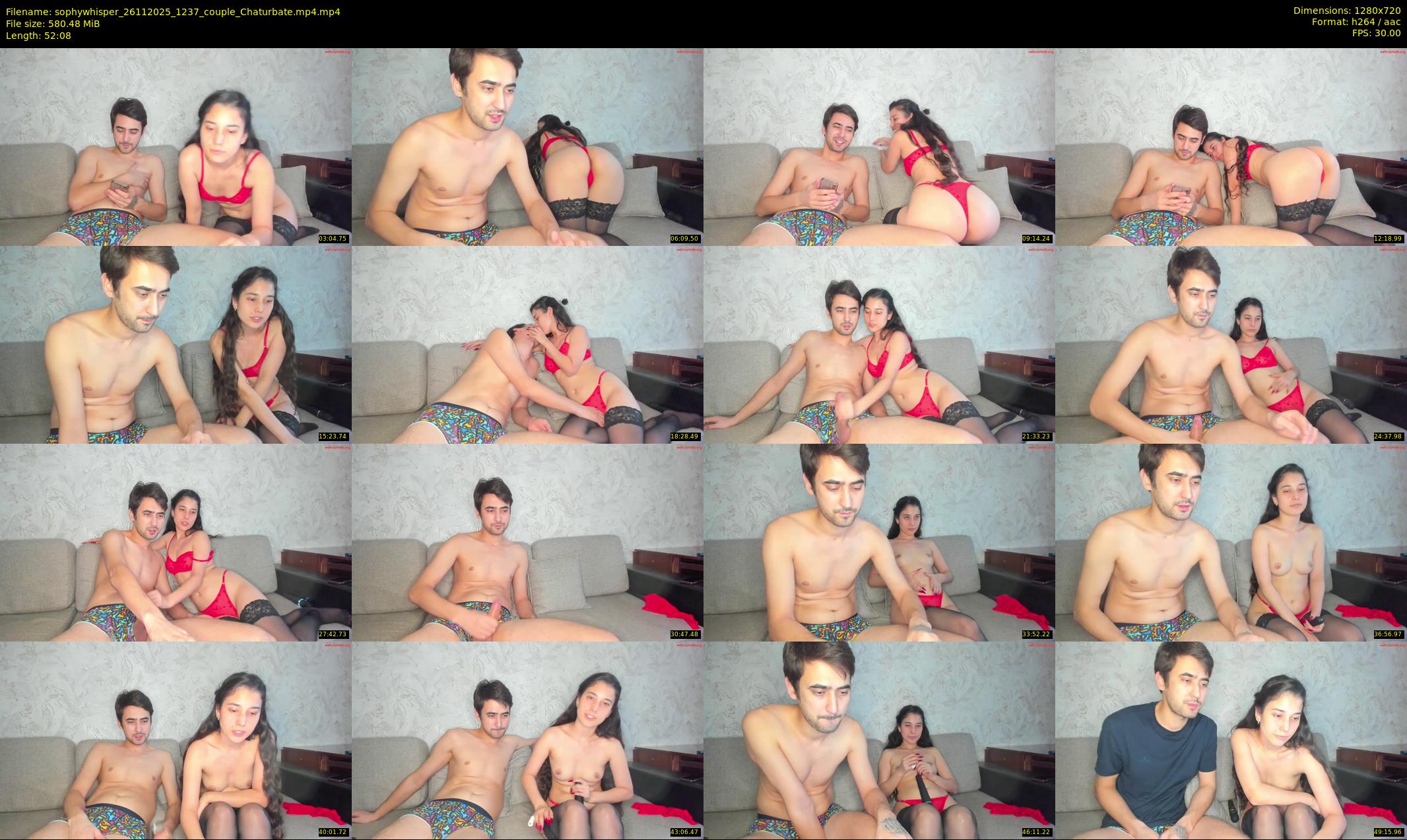 sophywhisper — 53 minute Chaturbate couple cam show recording, 720p, Nov 26, 2025