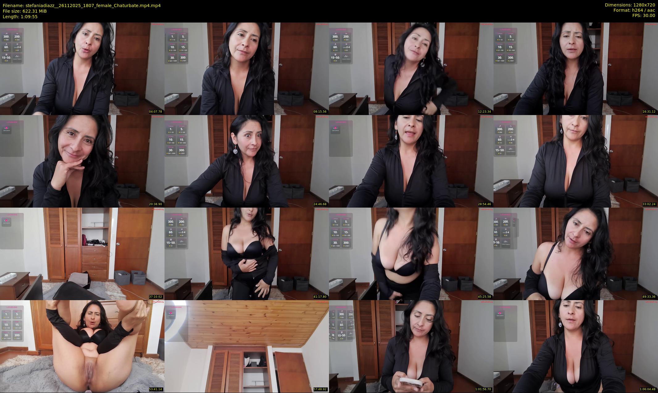 stefaniadiazz_ — 70 minute Chaturbate female cam show recording, 720p, Nov 26, 2025