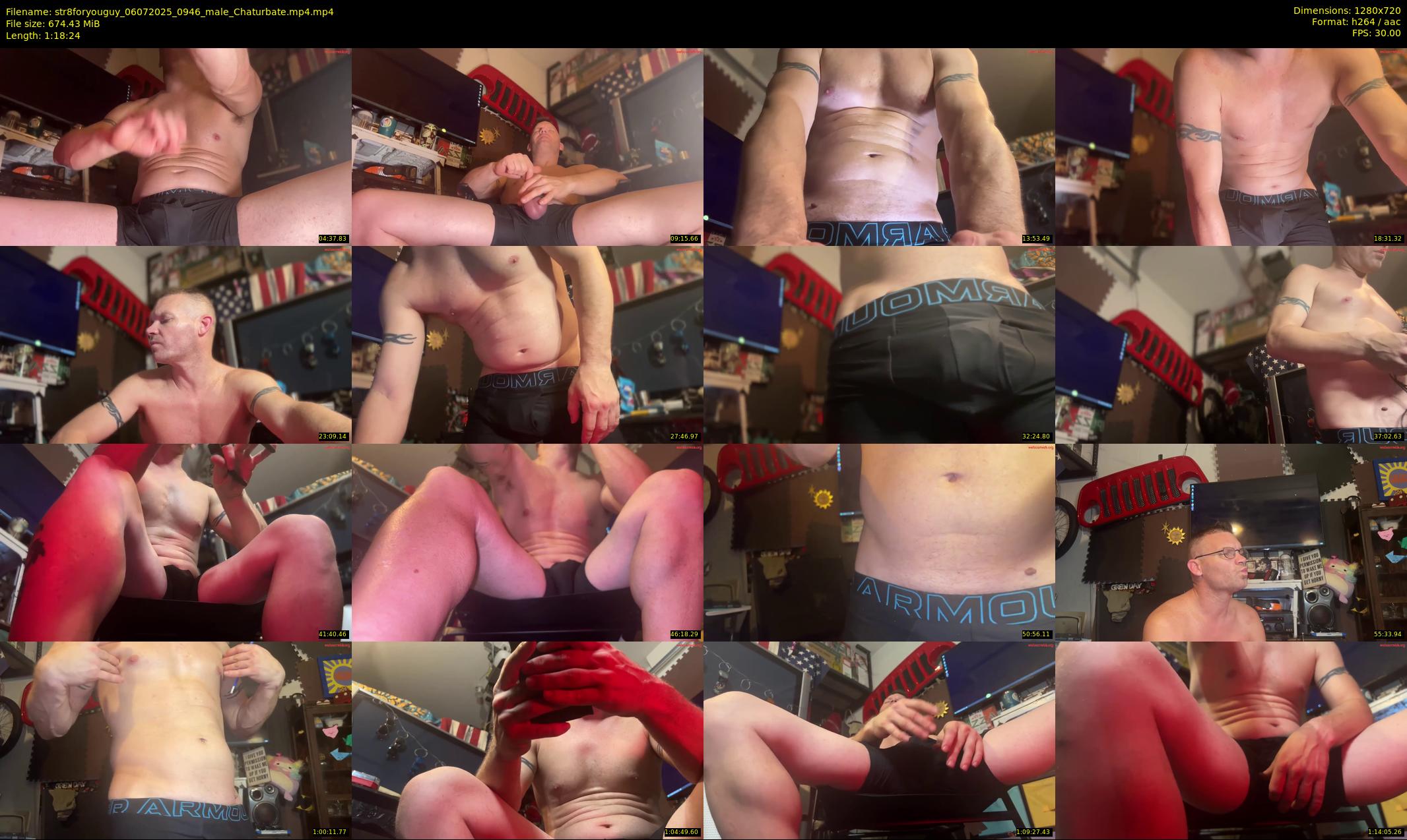 str8foryouguy — 79 minute Chaturbate male cam show recording, 720p, Jul 6, 2025