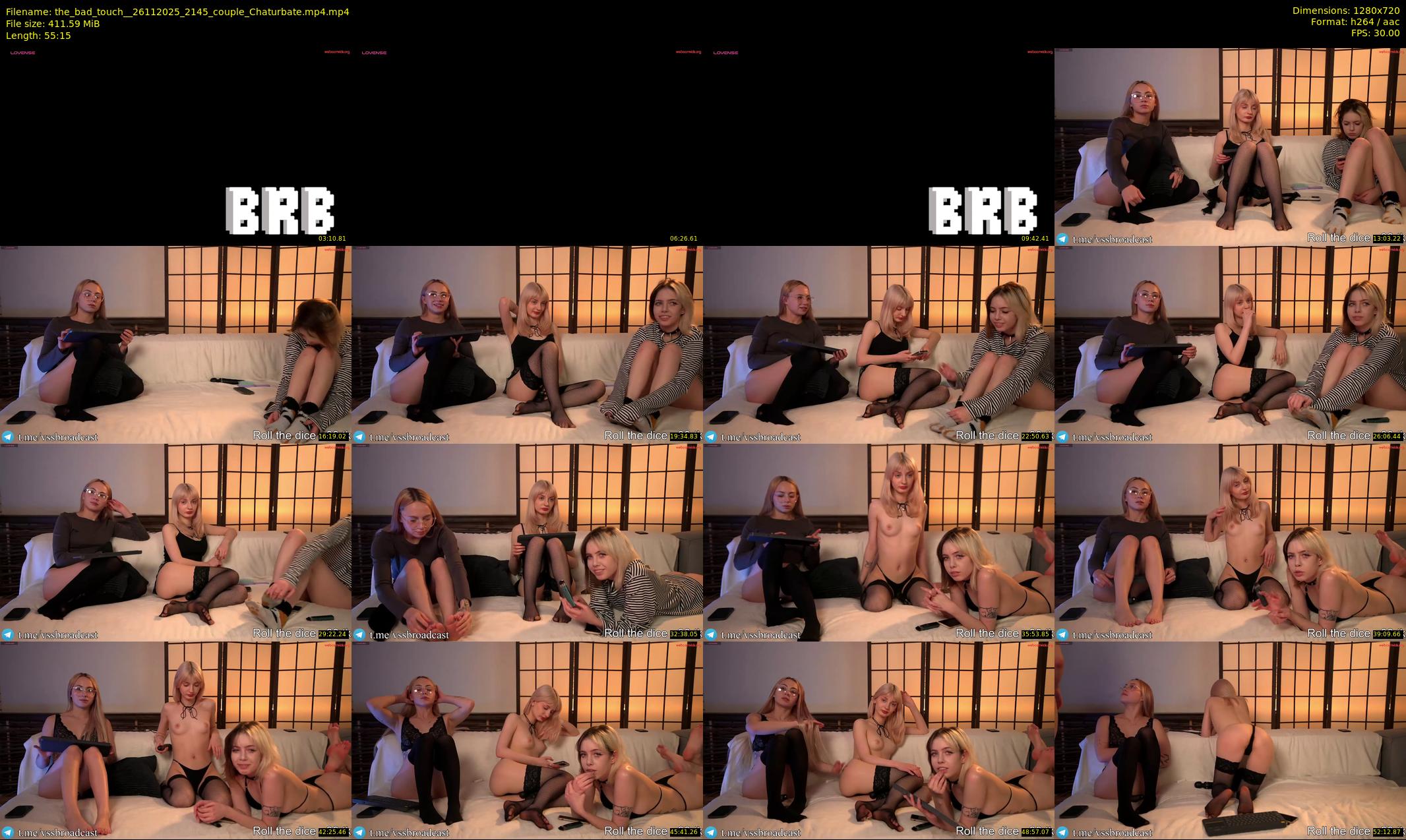 the_bad_touch_ — 56 minute Chaturbate couple cam show recording, 720p, Nov 26, 2025