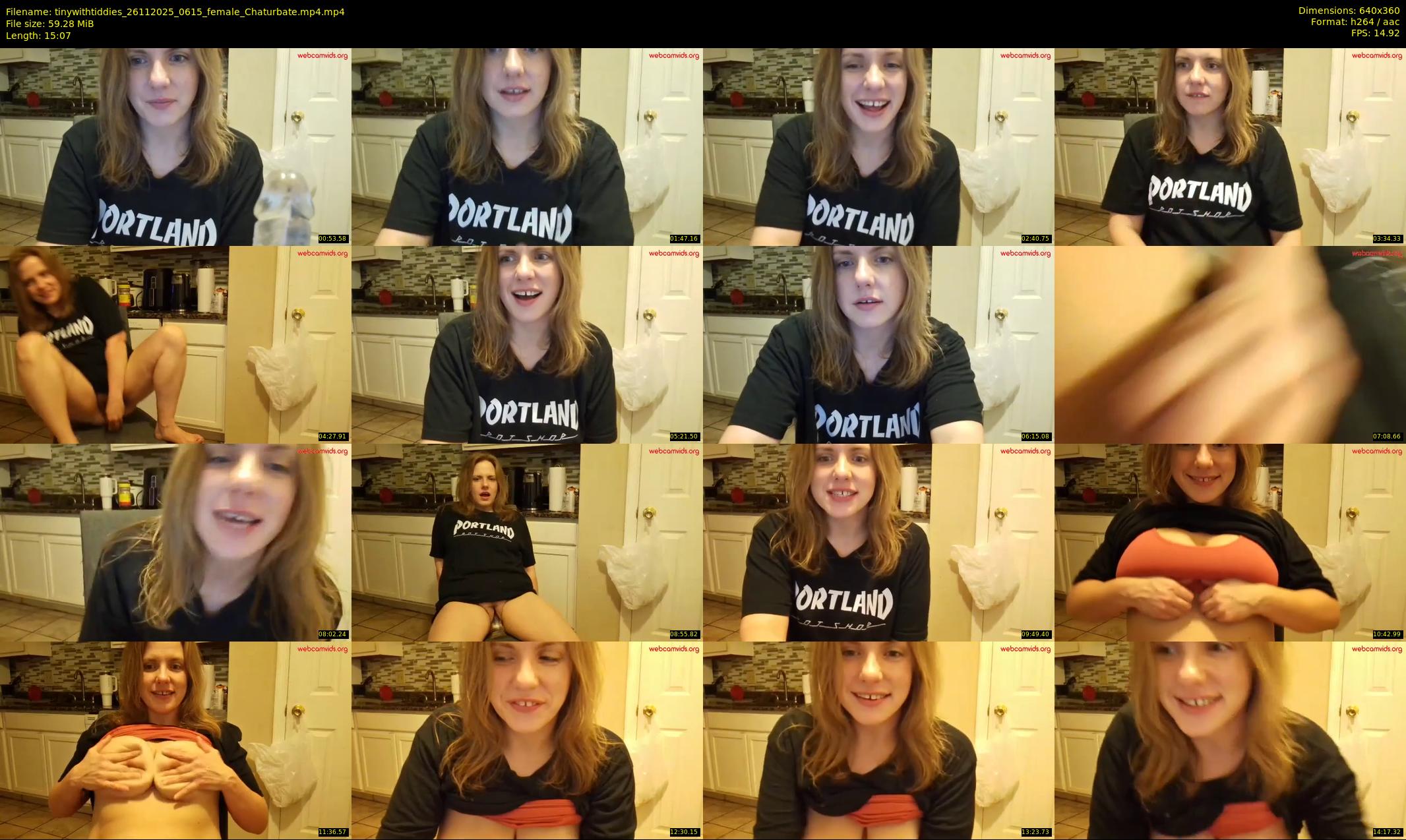 tinywithtiddies — 16 minute Chaturbate female cam show recording, 360p, Nov 26, 2025