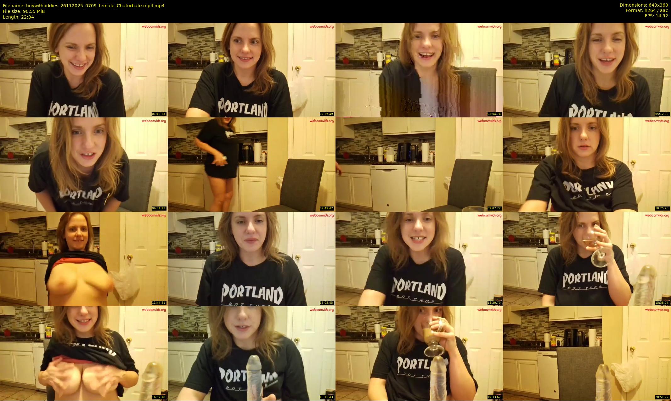 tinywithtiddies — 23 minute Chaturbate female cam show recording, 360p, Nov 26, 2025