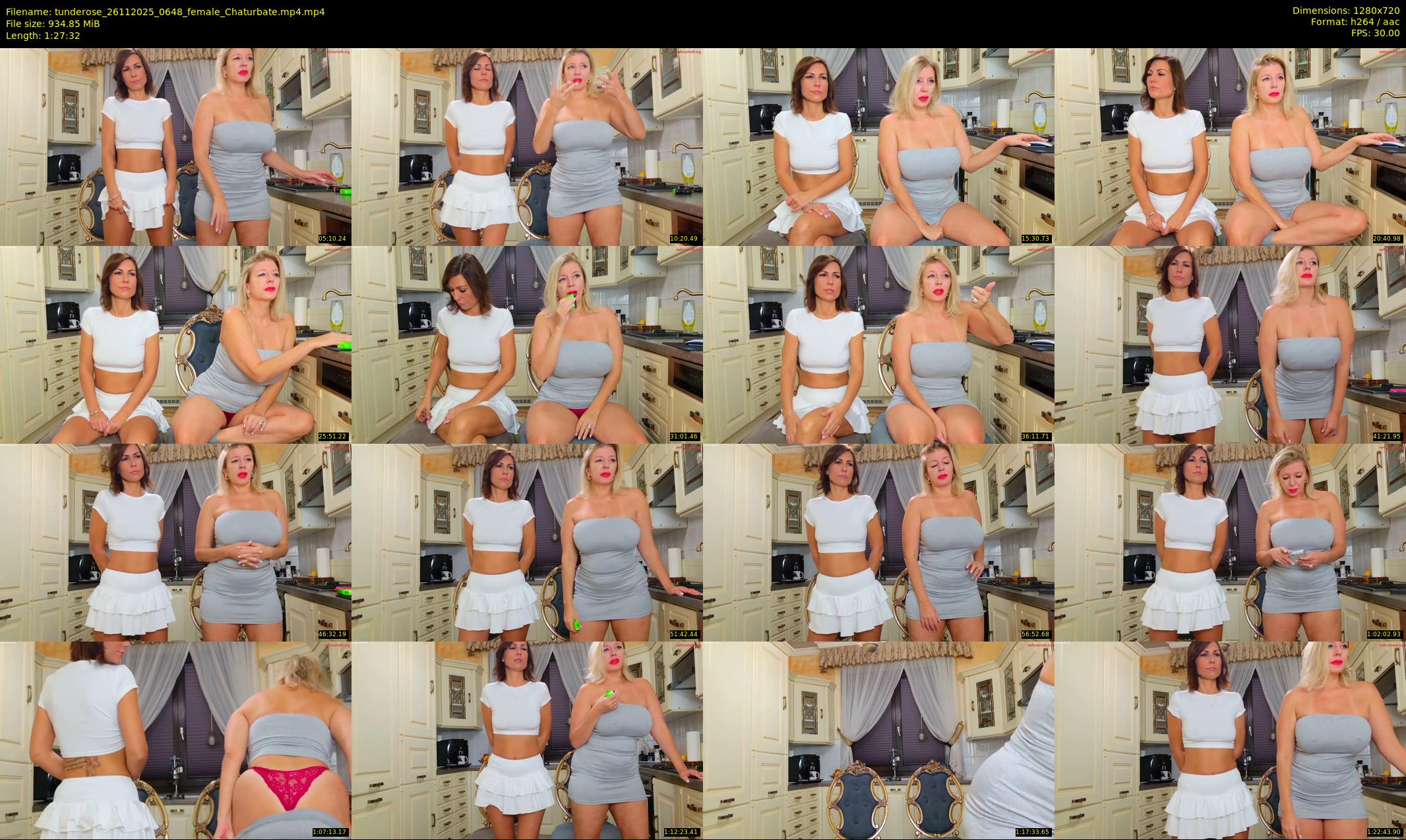 tunderose — 88 minute Chaturbate female cam show recording, 720p, Nov 26, 2025