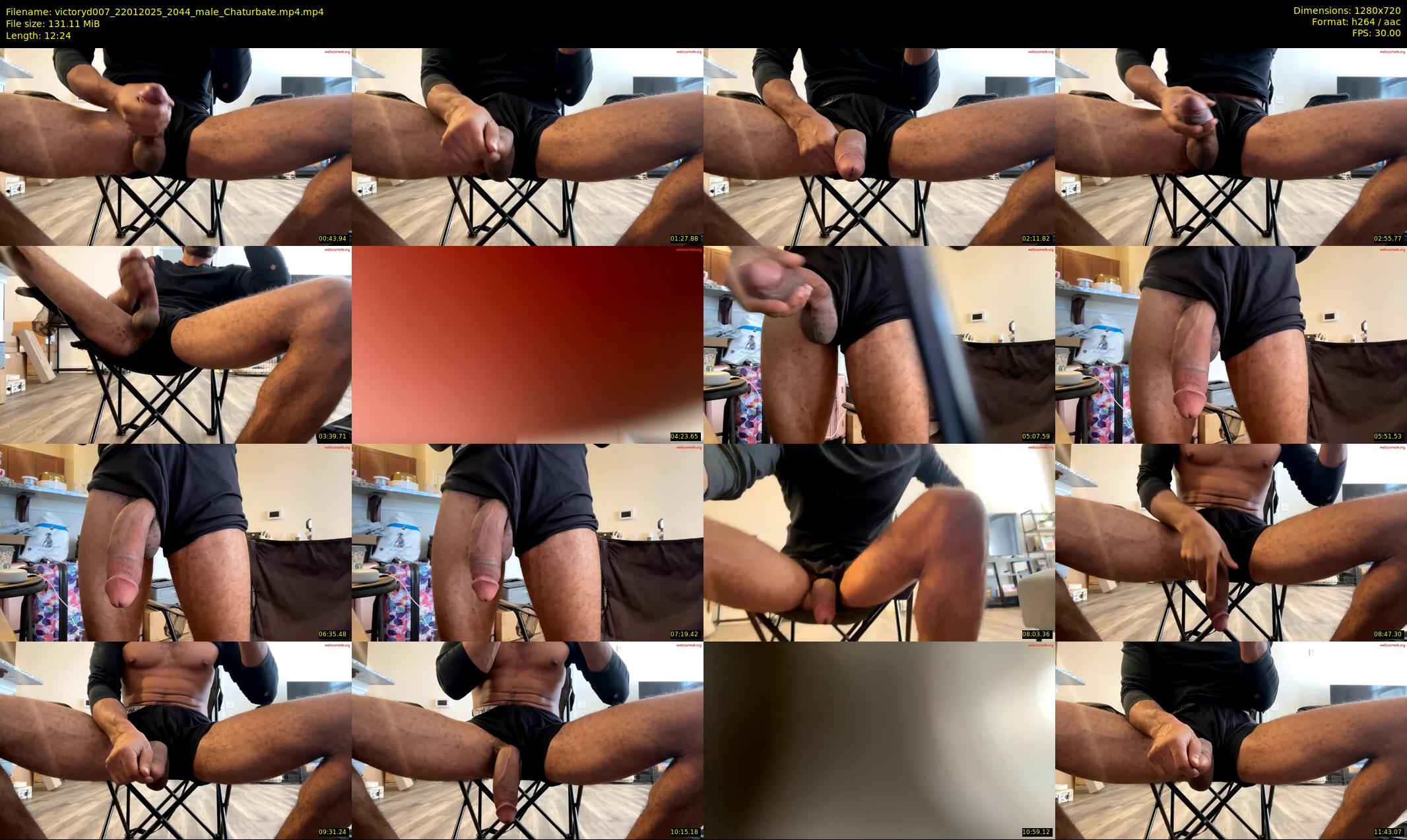 victoryd007 — 13 minute Chaturbate male cam show recording, 720p, Jan 22, 2025
