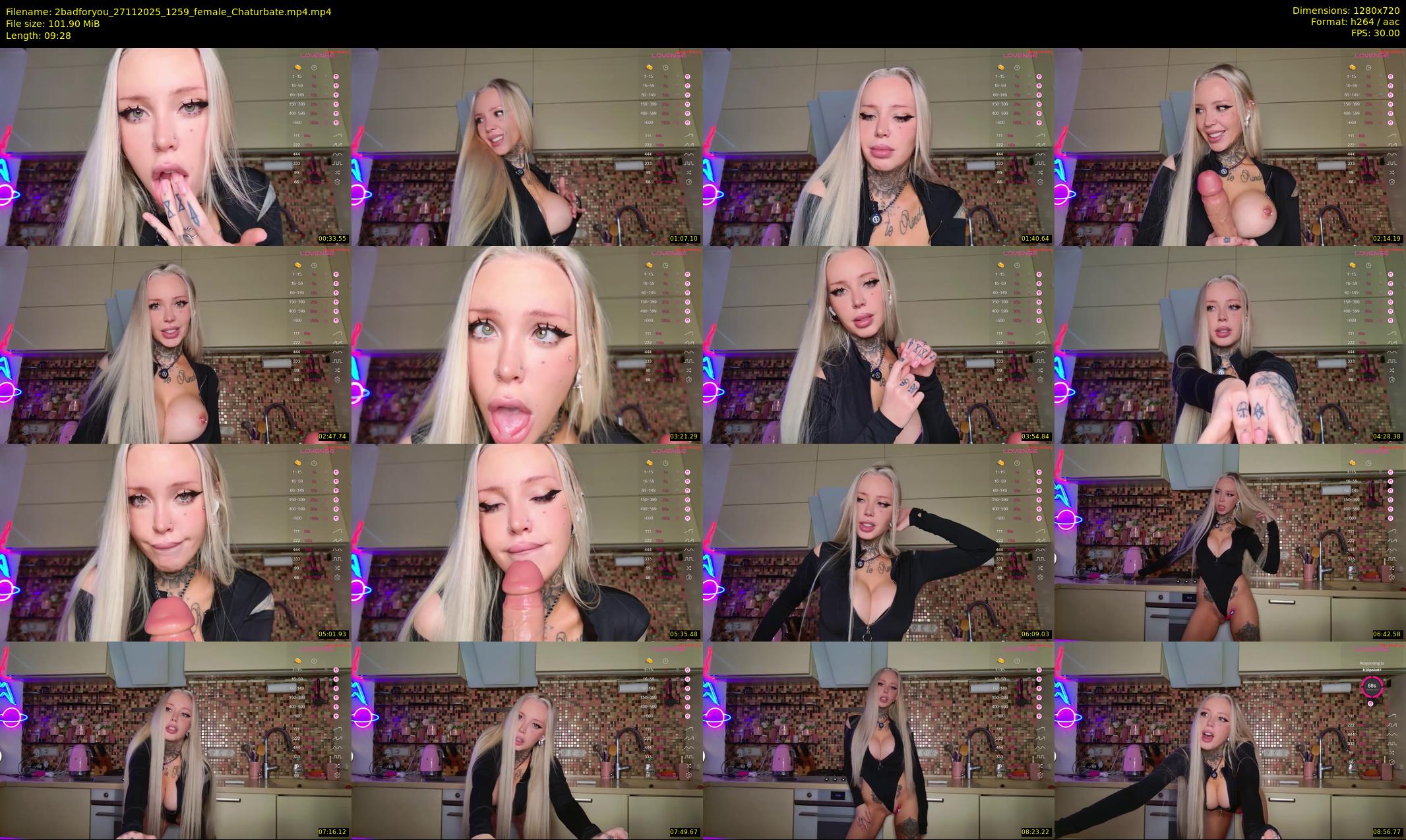 2badforyou — 10 minute Chaturbate couple cam show recording, 720p, Nov 27, 2025