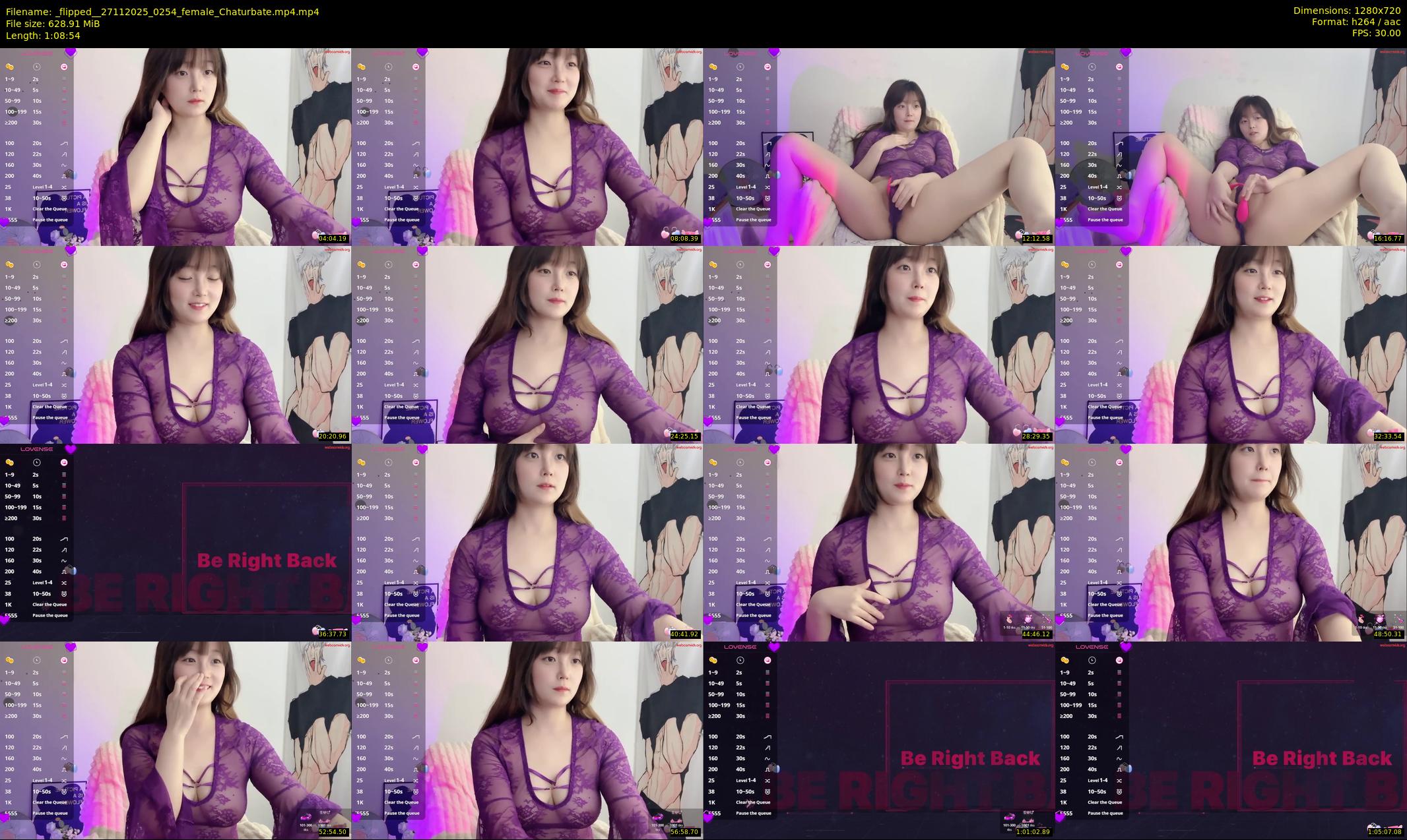 _flipped_ — 69 minute Chaturbate female cam show recording, 720p, Nov 27, 2025