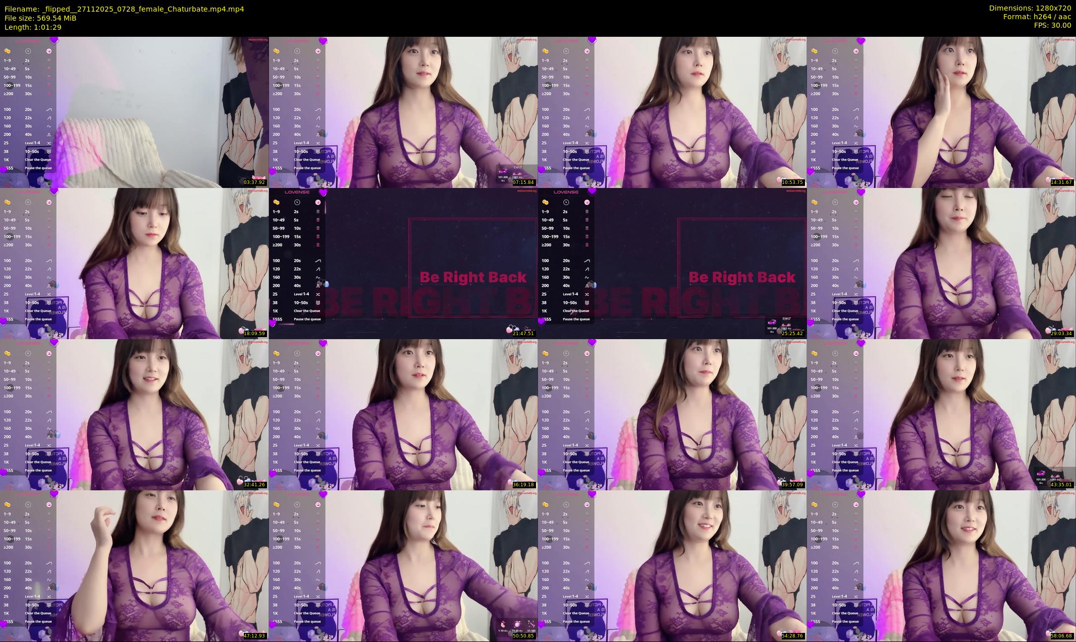 _flipped_ — 62 minute Chaturbate female cam show recording, 720p, Nov 27, 2025