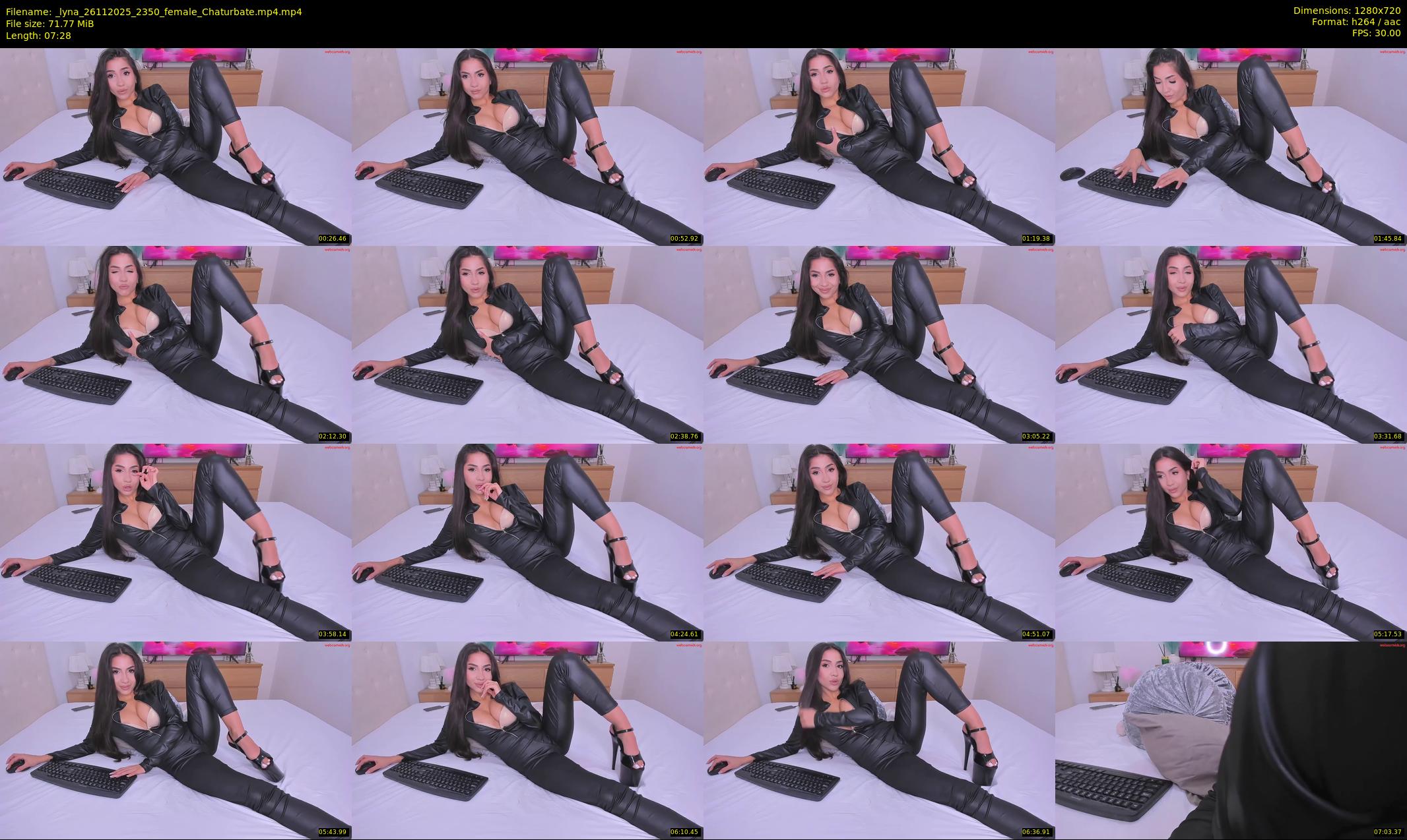 _lyna — 8 minute Chaturbate female cam show recording, 720p, Nov 26, 2025