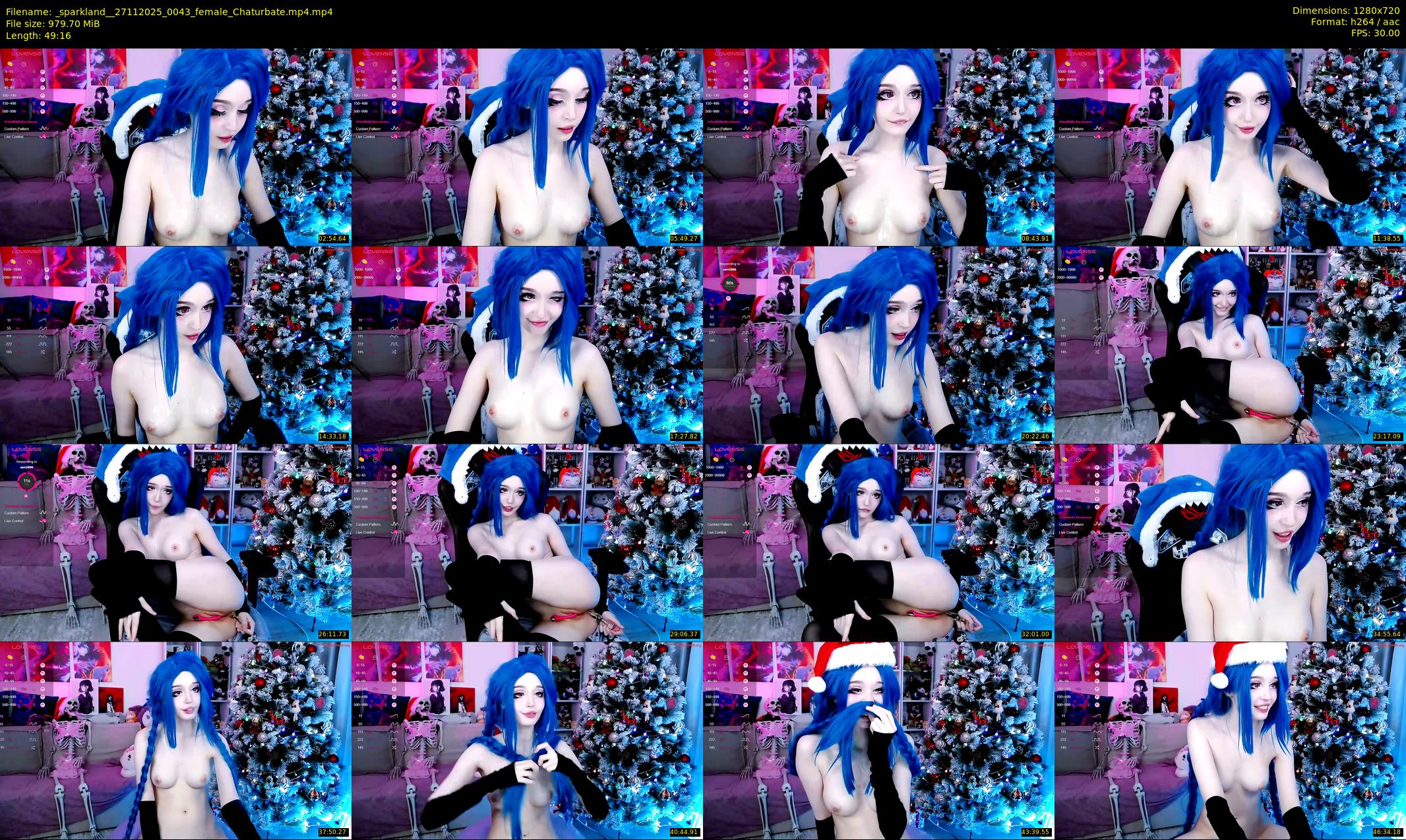 _sparkland_ — 50 minute Chaturbate female cam show recording, 720p, Nov 27, 2025