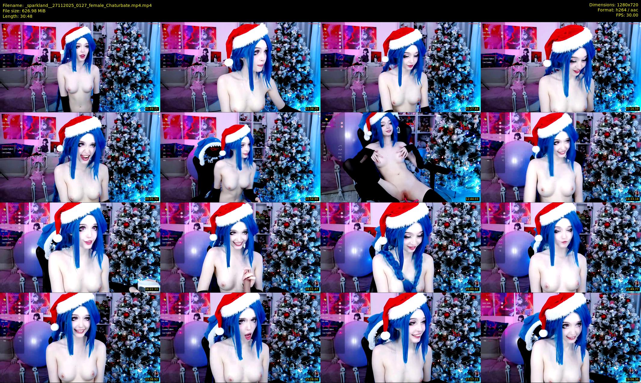 _sparkland_ — 31 minute Chaturbate female cam show recording, 720p, Nov 27, 2025