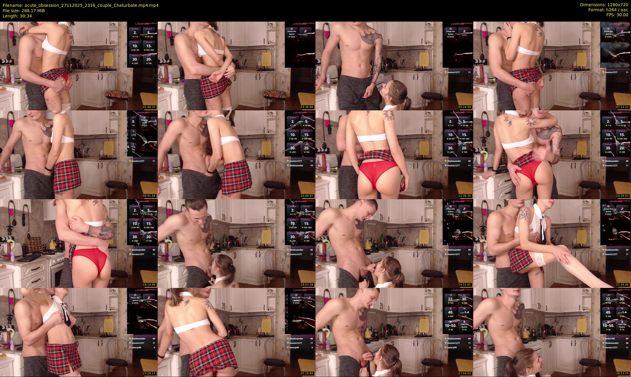 acute_obsession — 31 minute Chaturbate couple cam show recording, 720p, Nov 27, 2025