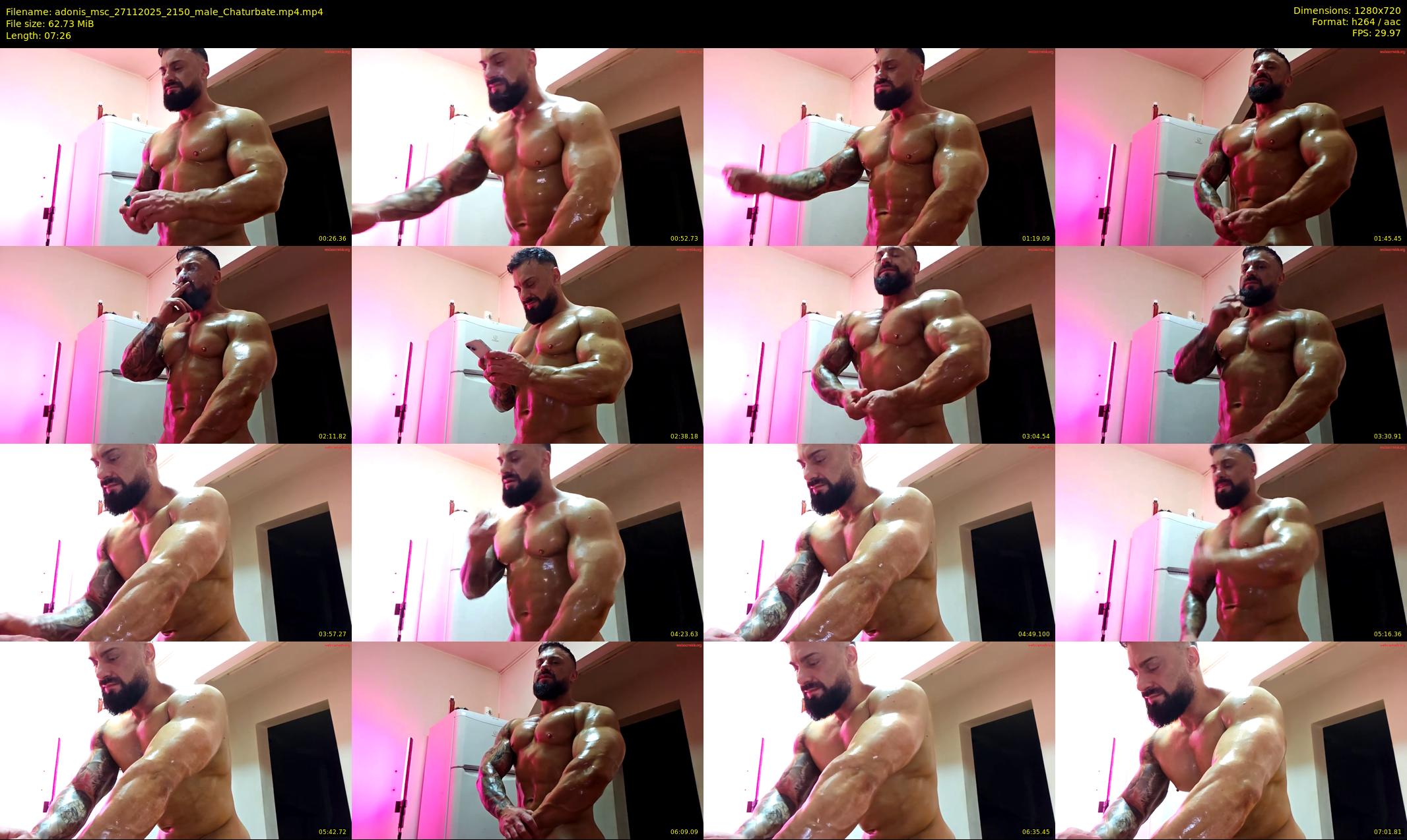 adonis_msc — 8 minute Chaturbate male cam show recording, 720p, Nov 27, 2025