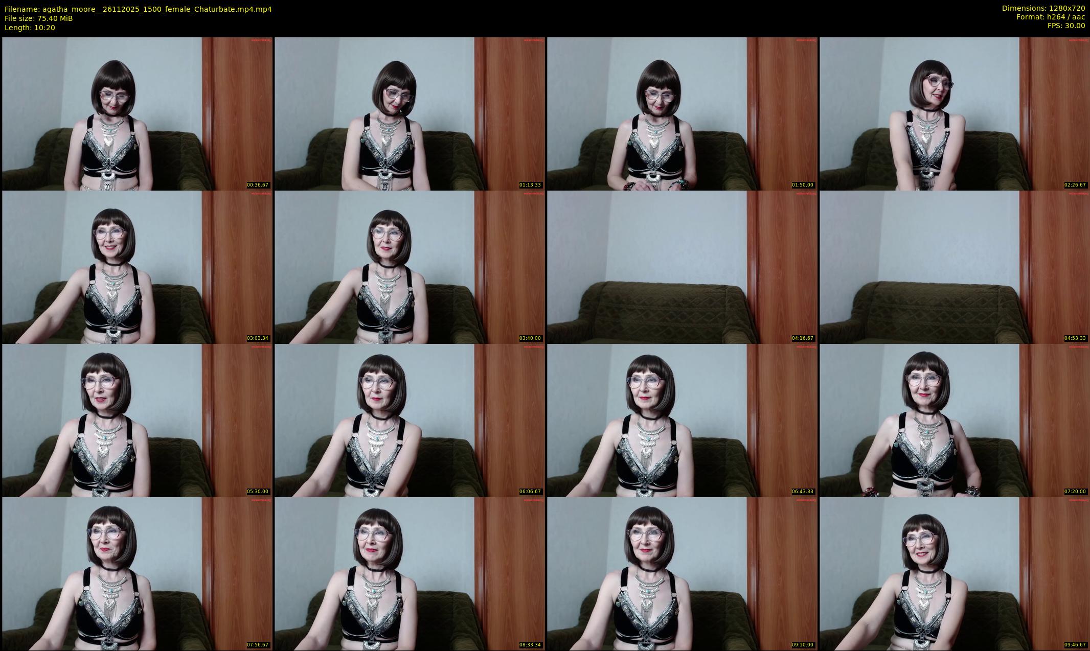 agatha_moore_ — 11 minute Chaturbate female cam show recording, 720p, Nov 26, 2025