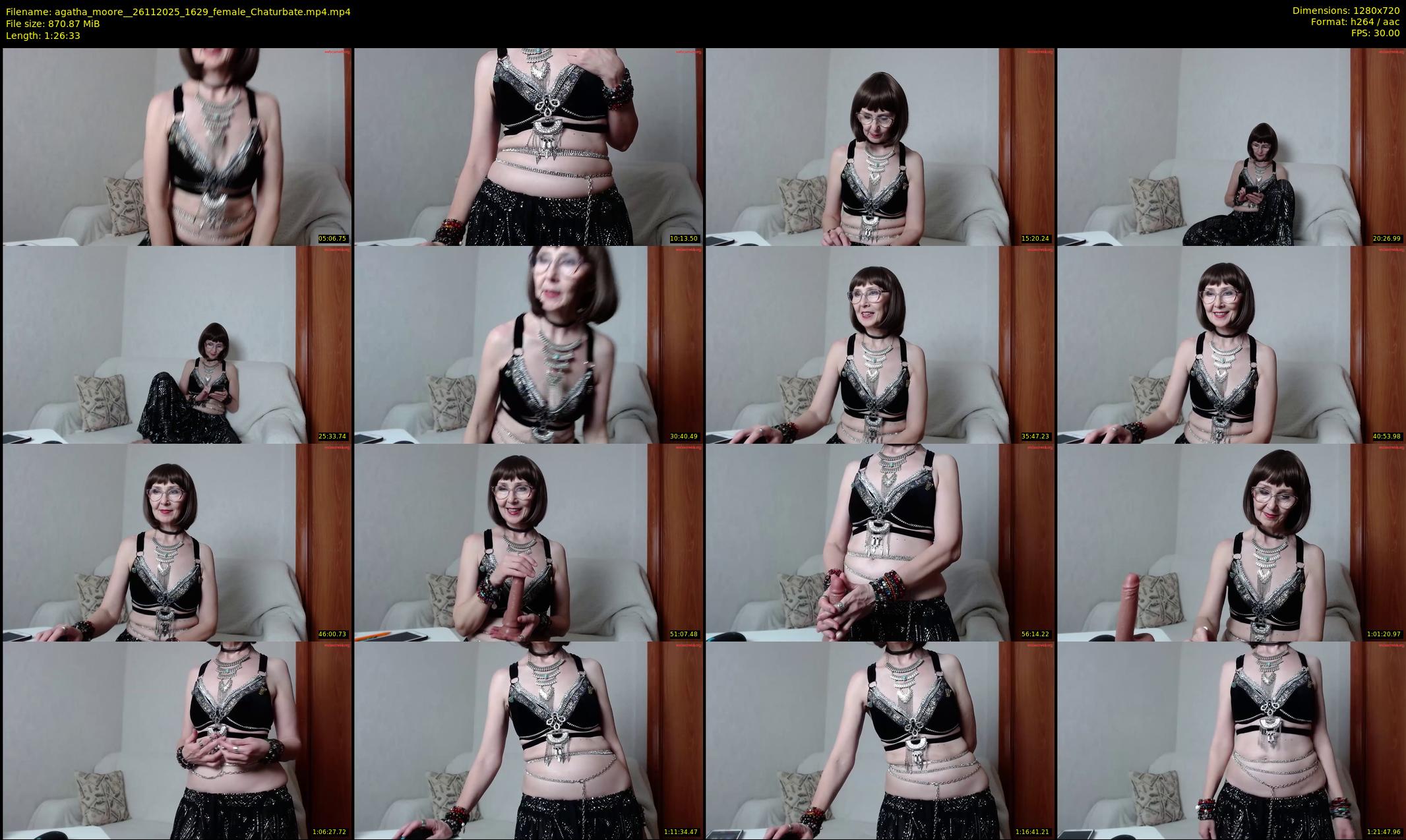 agatha_moore_ — 87 minute Chaturbate female cam show recording, 720p, Nov 26, 2025