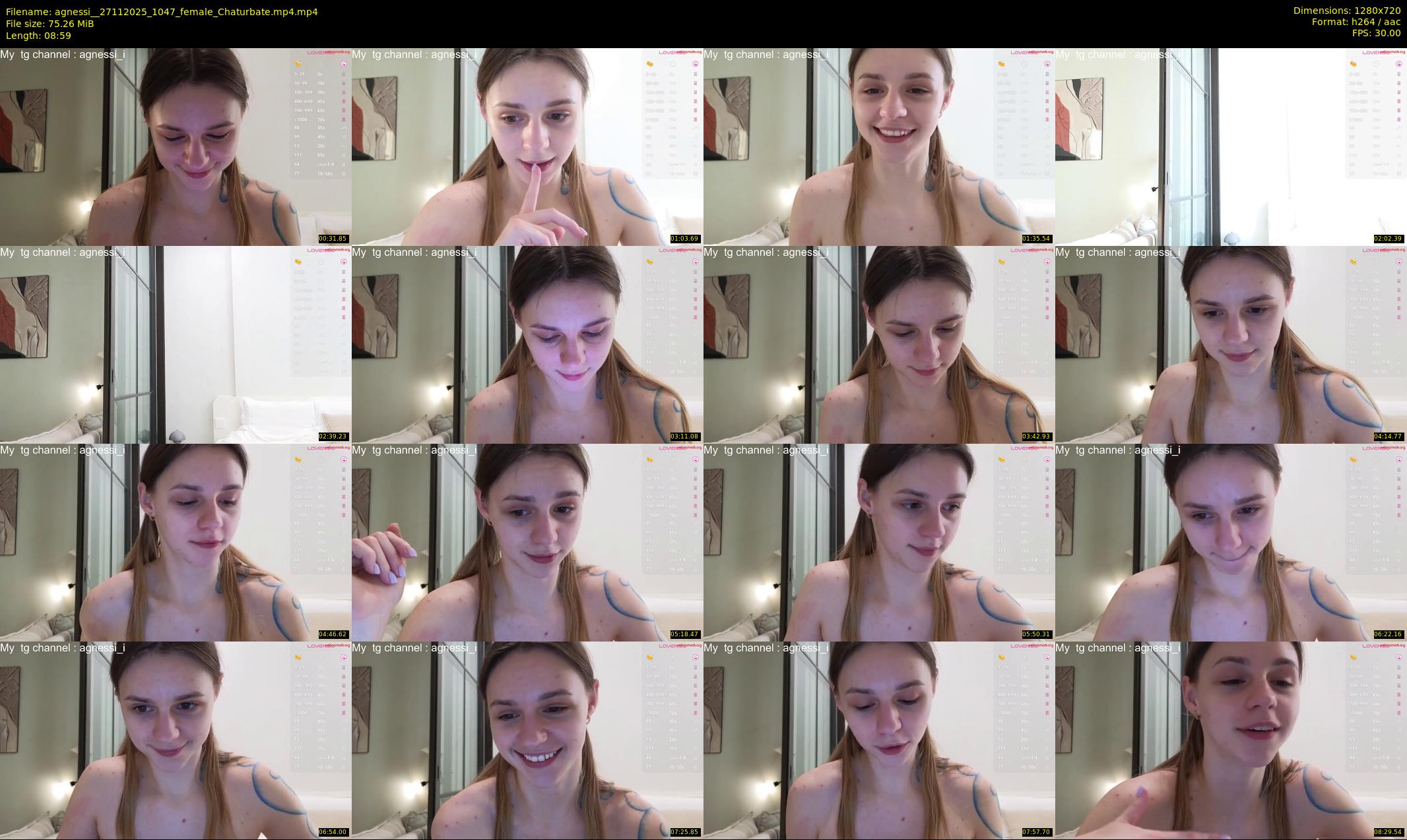 agnessi_ — 9 minute Chaturbate female cam show recording, 720p, Nov 27, 2025