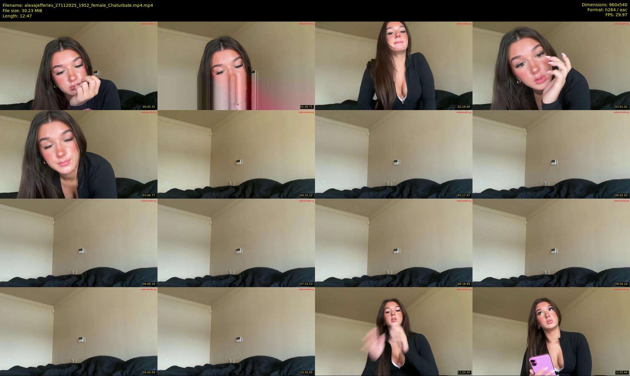 alexajefferies — 13 minute Chaturbate female cam show recording, 480p, Nov 27, 2025