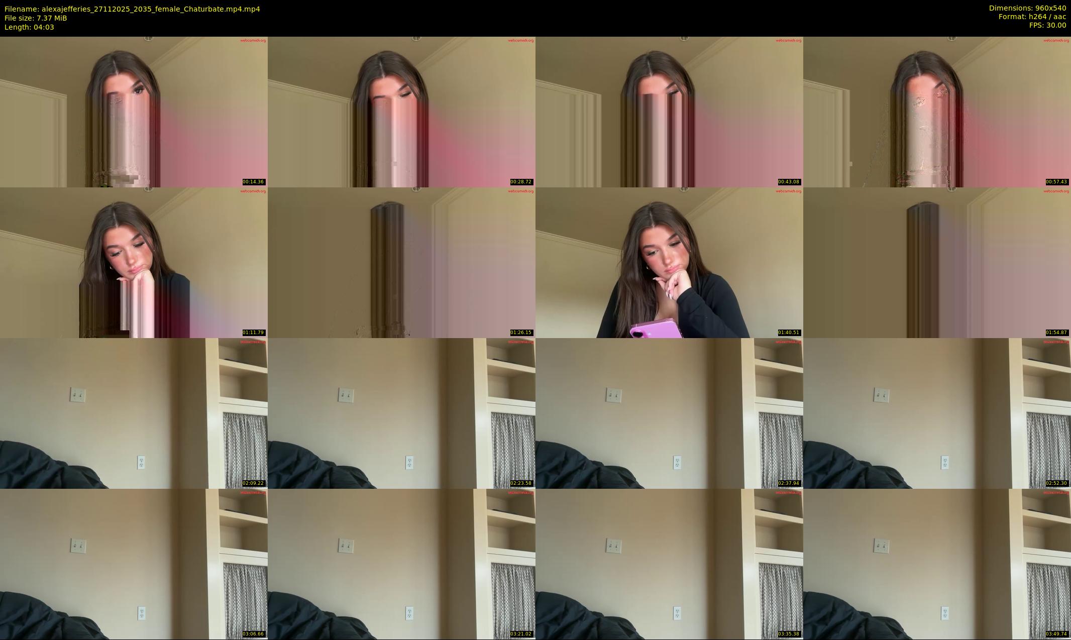 alexajefferies — 5 minute Chaturbate female cam show recording, 480p, Nov 27, 2025