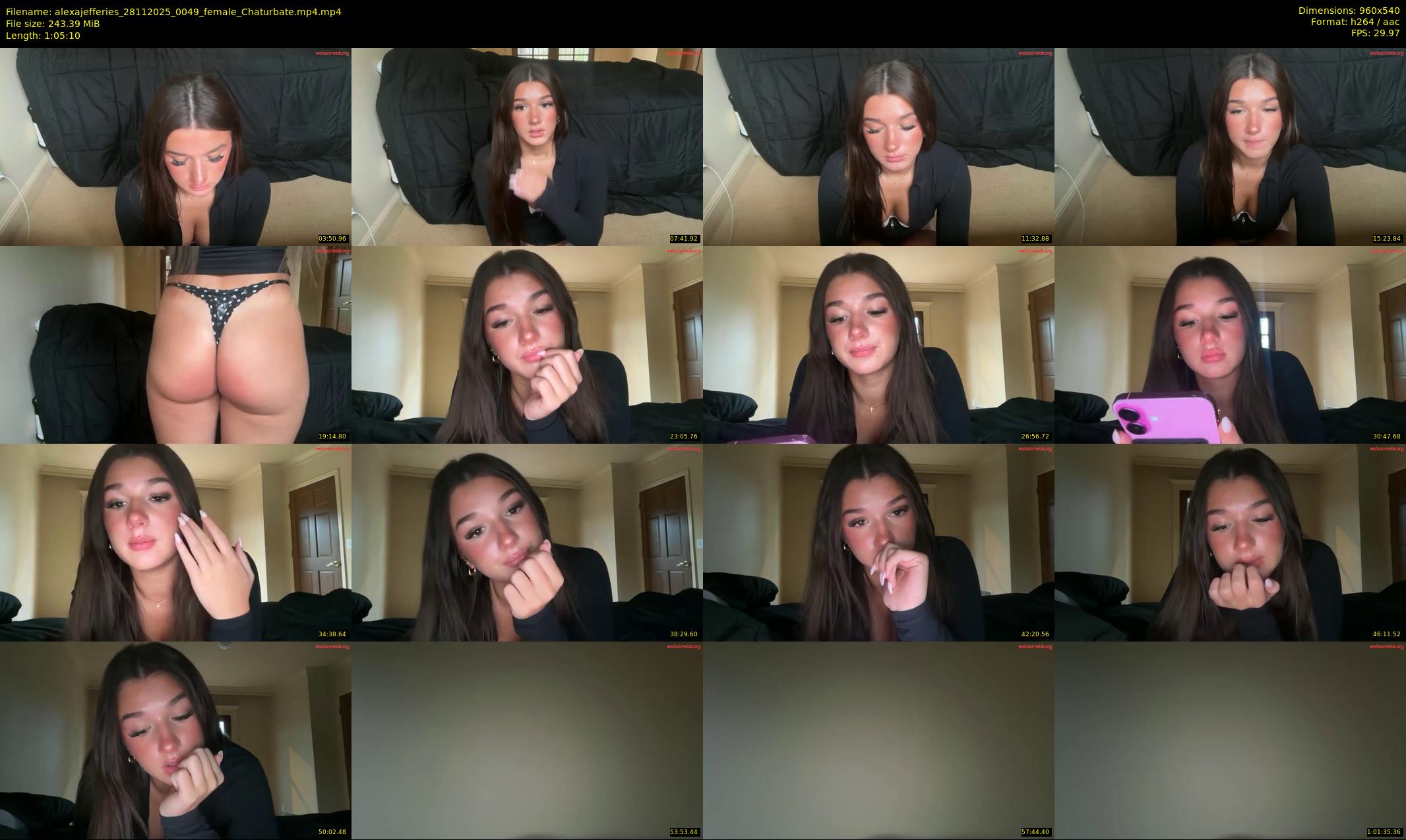 alexajefferies — 66 minute Chaturbate female cam show recording, 480p, Nov 28, 2025