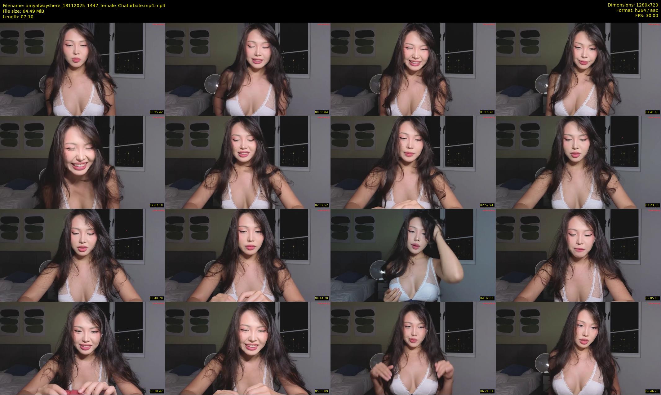 amyalwayshere — 8 minute Chaturbate female cam show recording, 720p, Nov 18, 2025