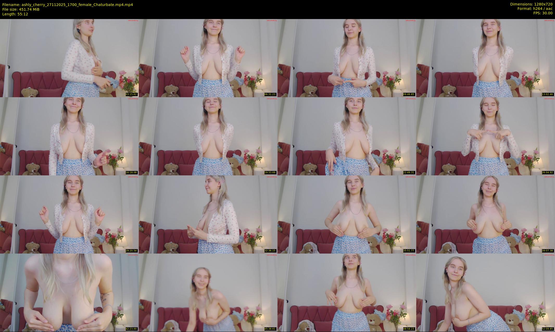 ashly_cherry — 56 minute Chaturbate female cam show recording, 720p, Nov 27, 2025