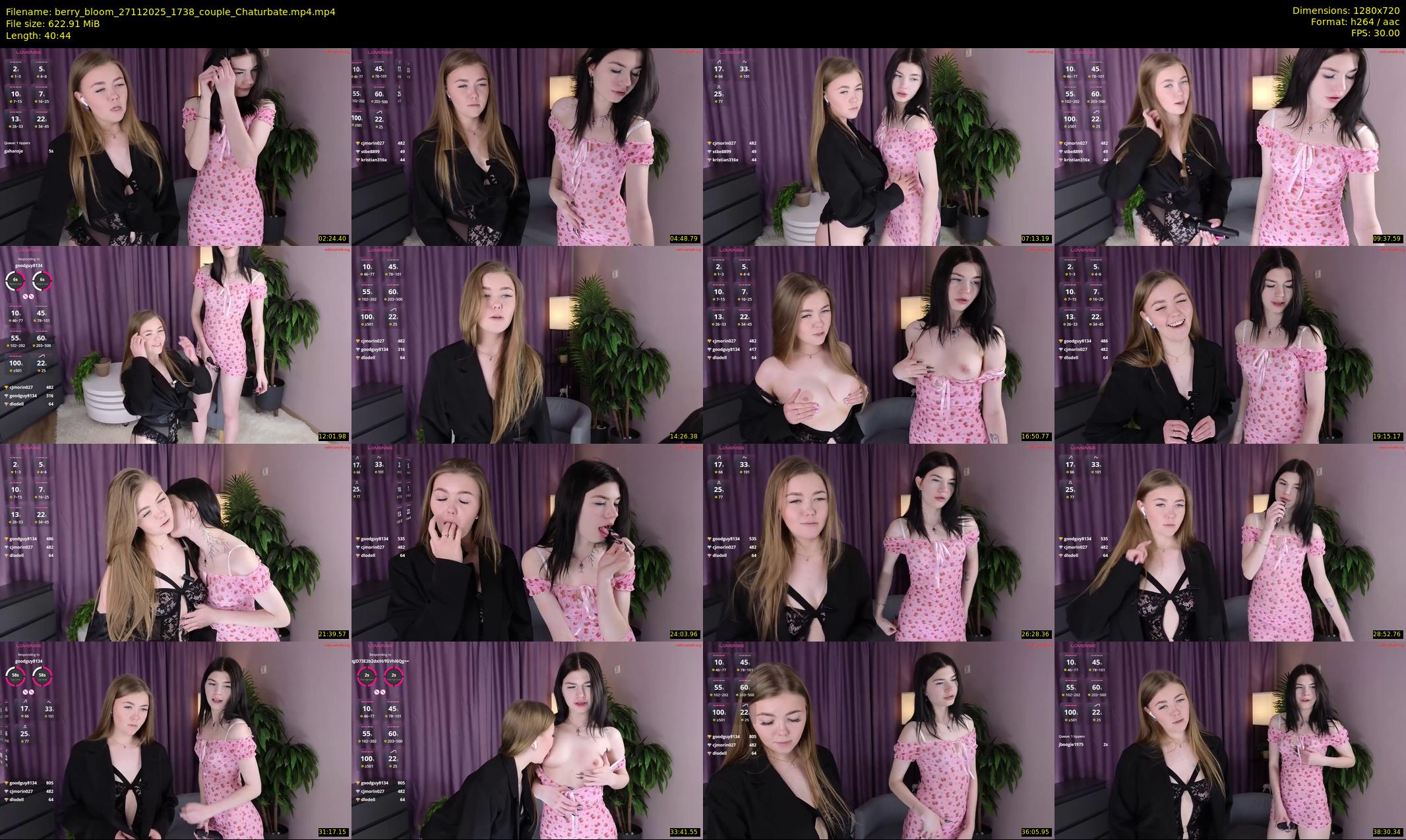 berry_bloom — 41 minute Chaturbate female cam show recording, 720p, Nov 27, 2025
