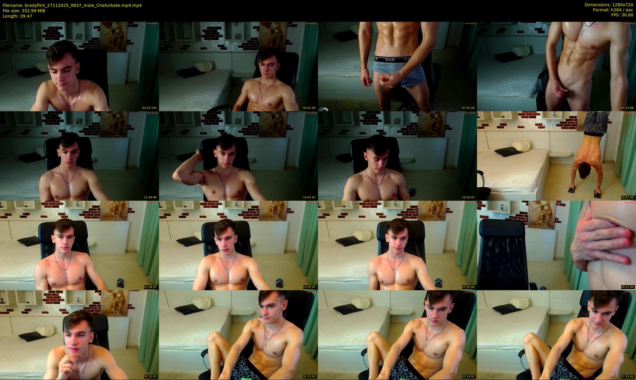 bradyflint — 40 minute Chaturbate male cam show recording, 720p, Nov 27, 2025