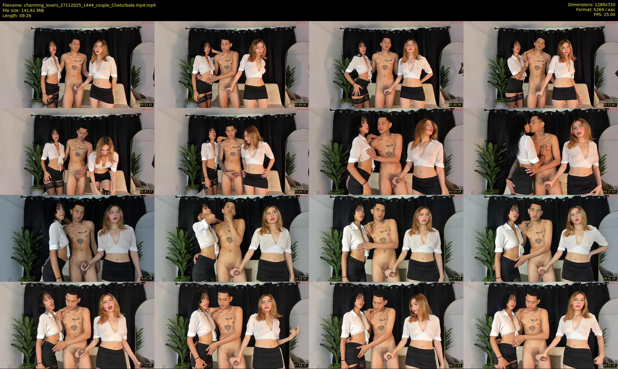 charming_lovers — 10 minute Chaturbate couple cam show recording, 720p, Nov 27, 2025