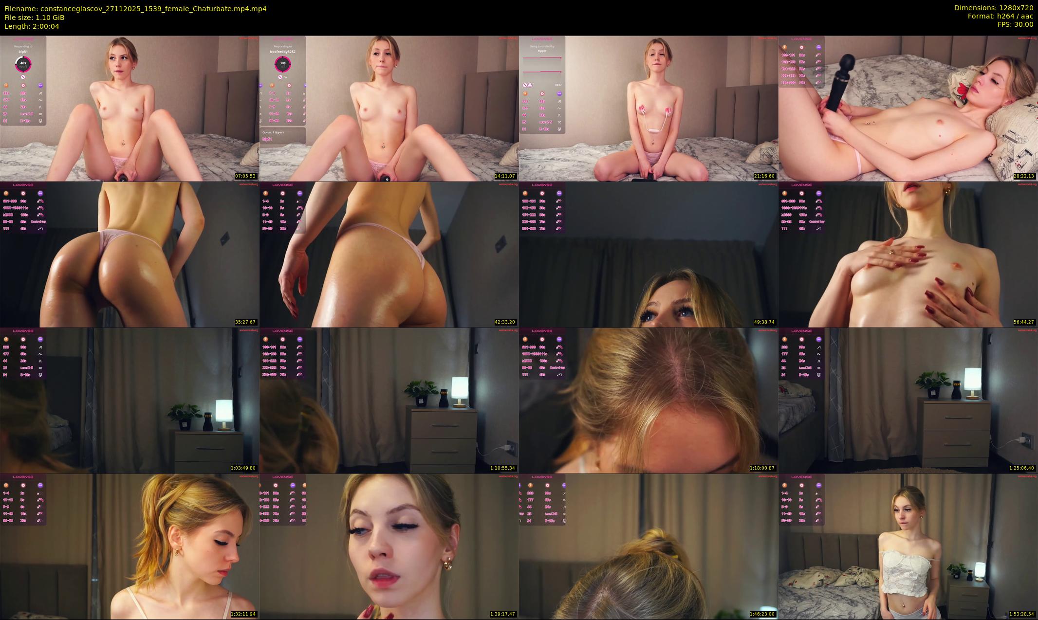 constanceglascov — 121 minute Chaturbate female cam show recording, 720p, Nov 27, 2025