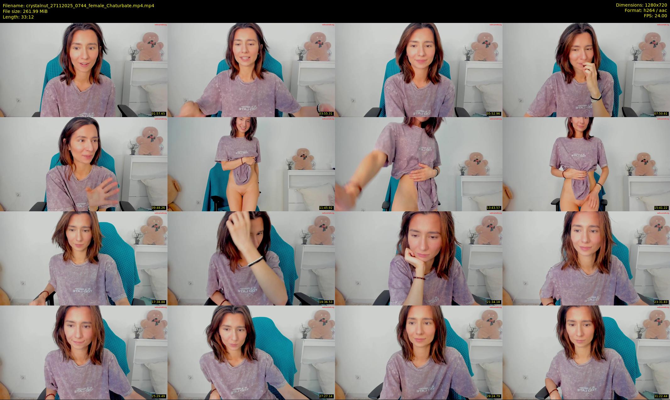 crystalnut — 34 minute Chaturbate female cam show recording, 720p, Nov 27, 2025