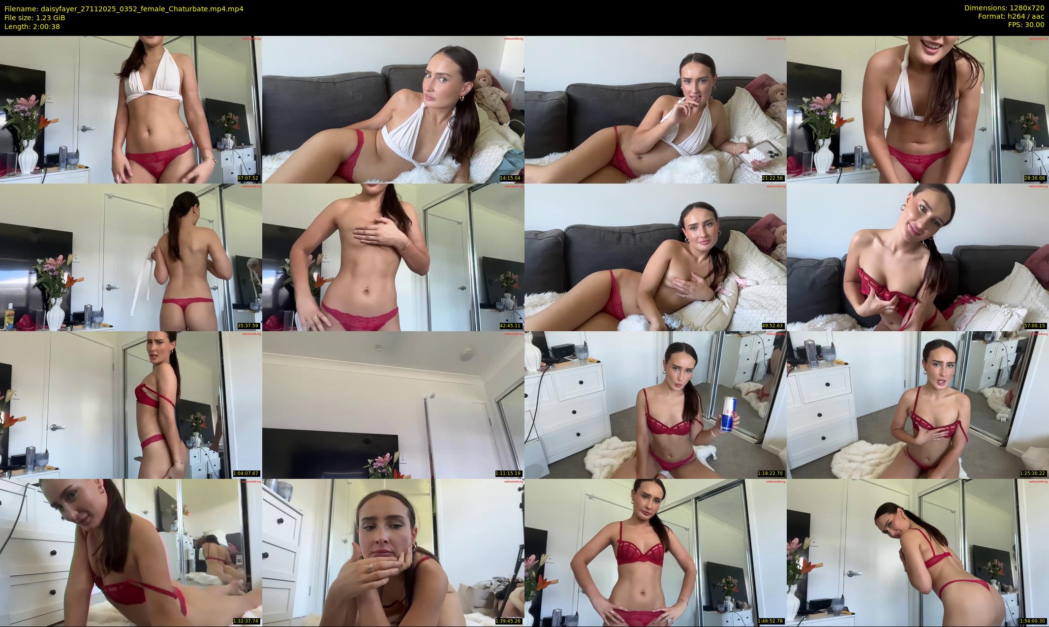 daisyfayer — 121 minute Chaturbate female cam show recording, 720p, Nov 27, 2025